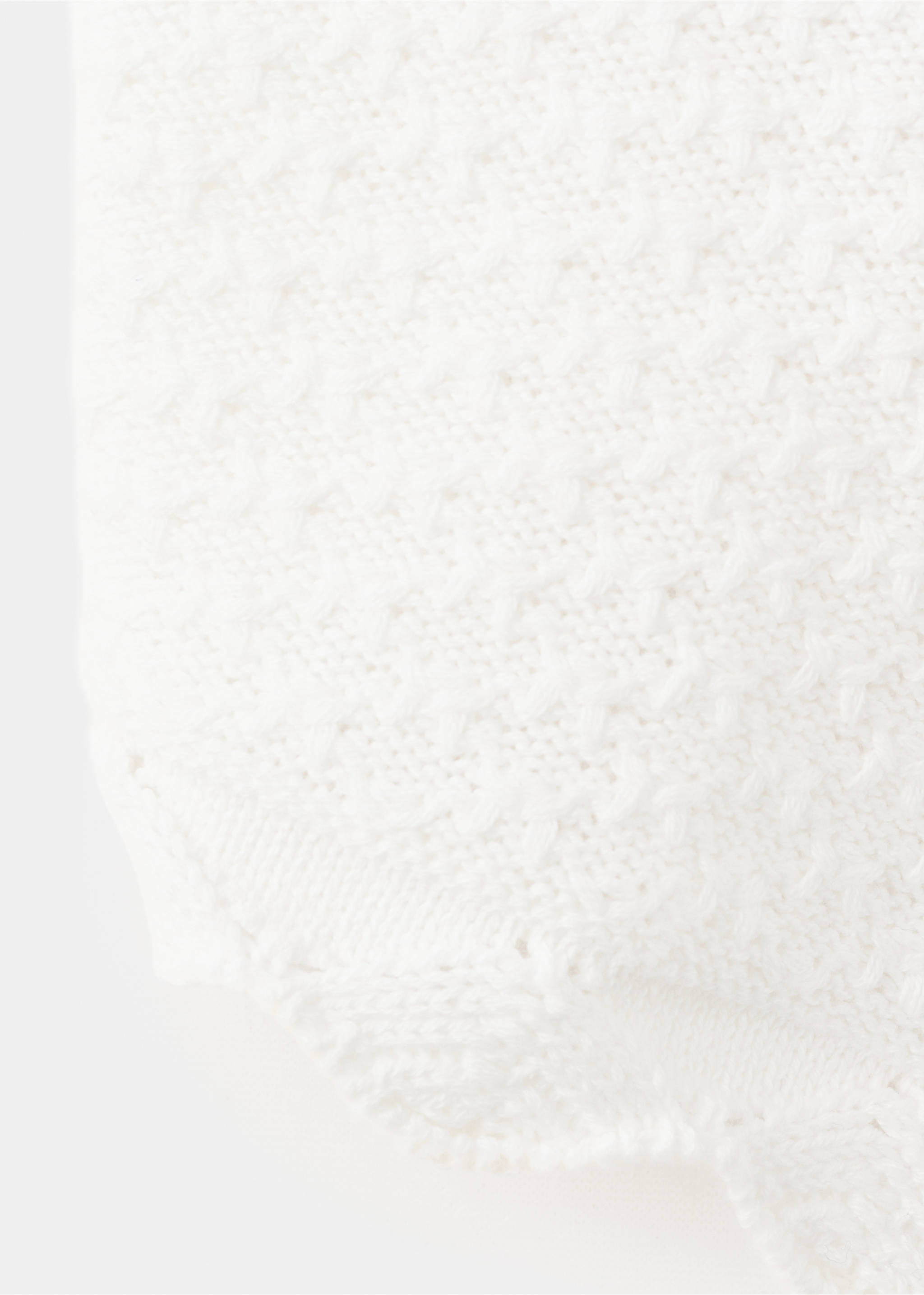 Halter top with open back - Details of the article 0, Ecru. Ref: 27048653-00.