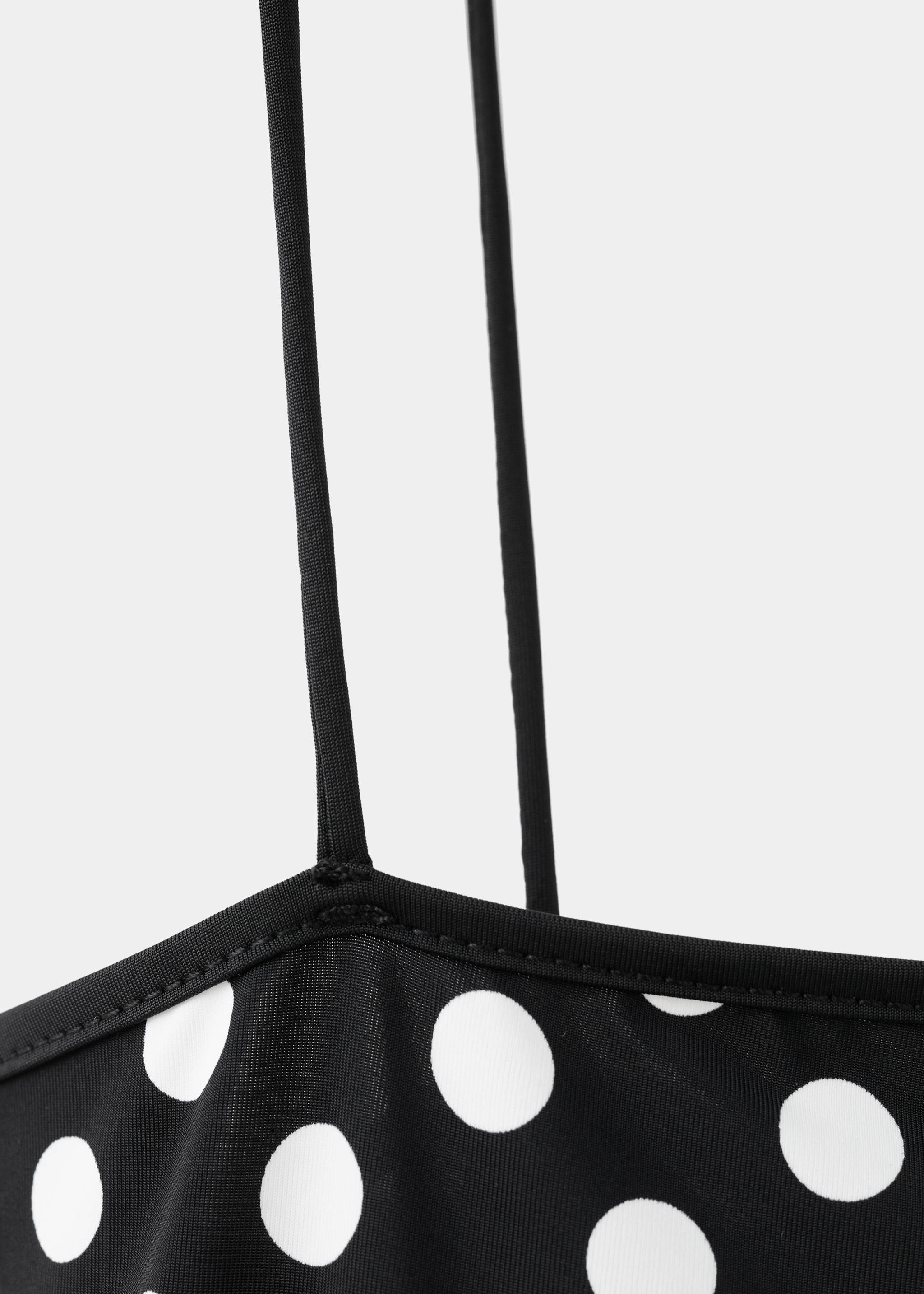 Polka dot strap top - Details of the article 8