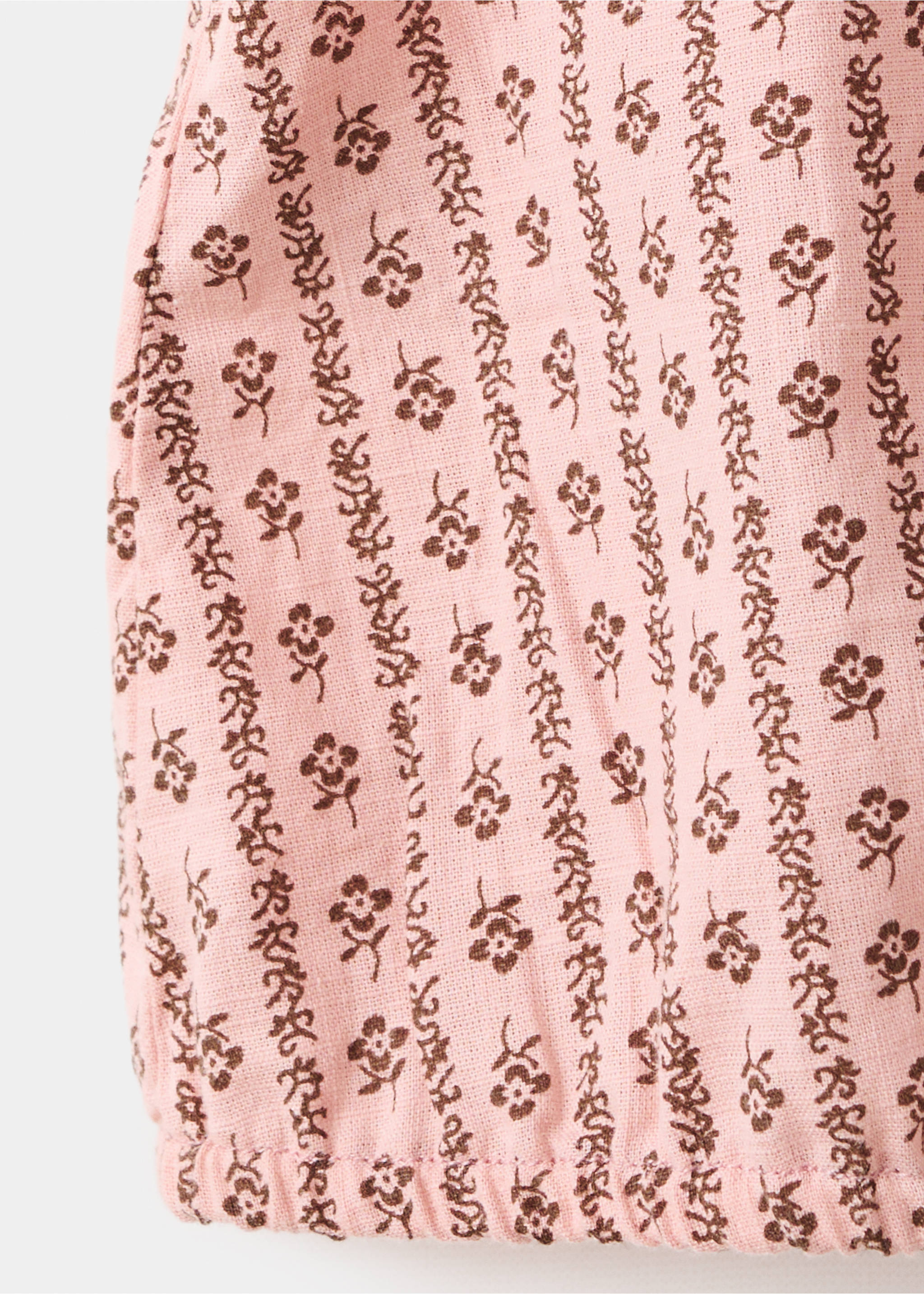 بلوزة مطبوعة بكشكشة - تفاصيل المنتج 0, وردي. Ref: 27048656-00.