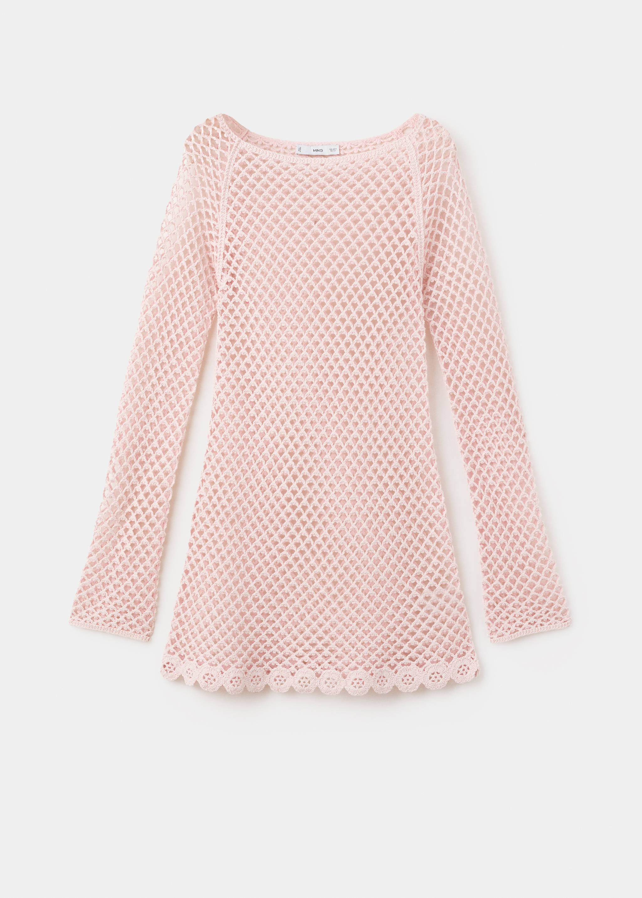 Crochet short dress - Article without model