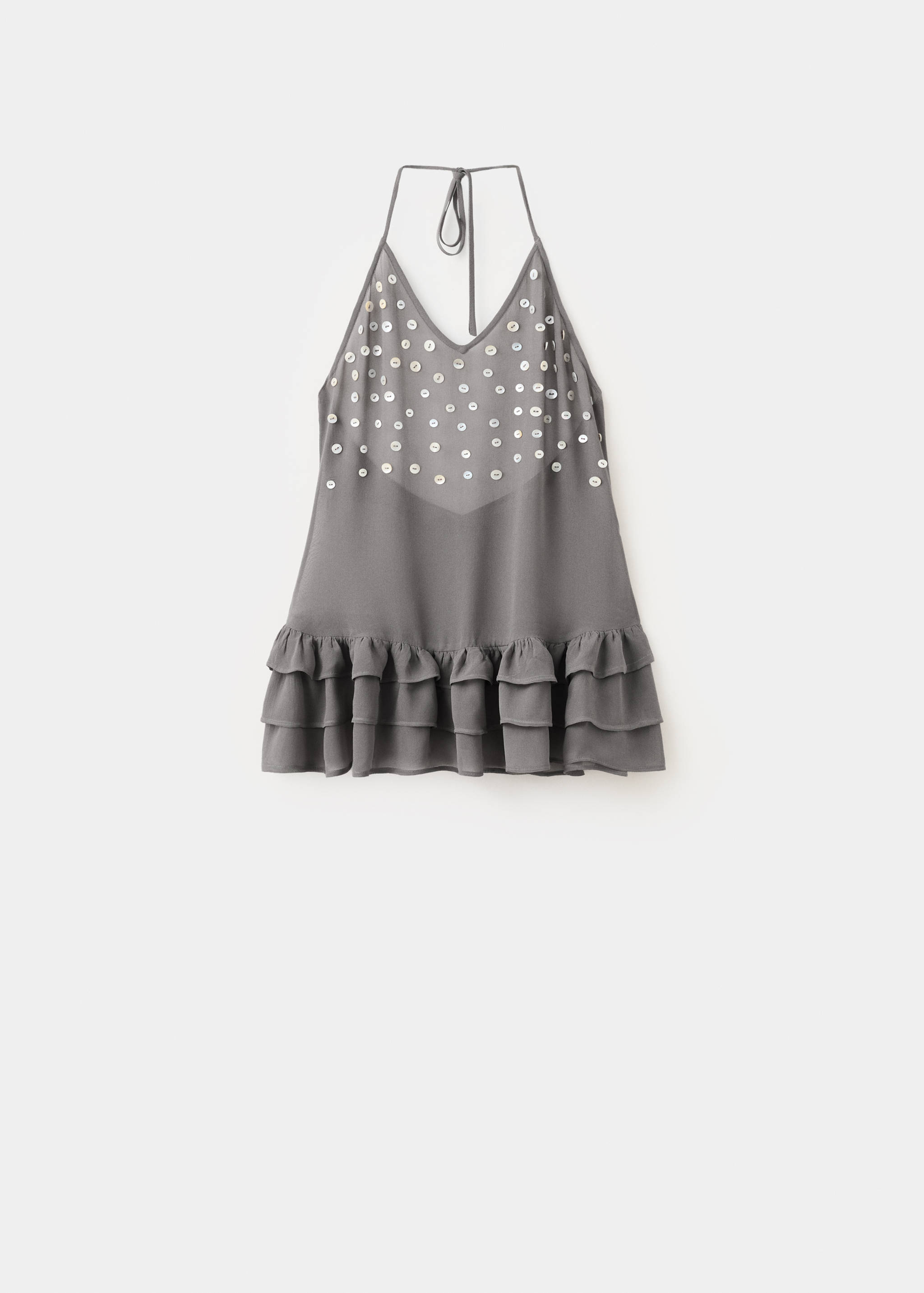 Ruffle button dress - Article without model