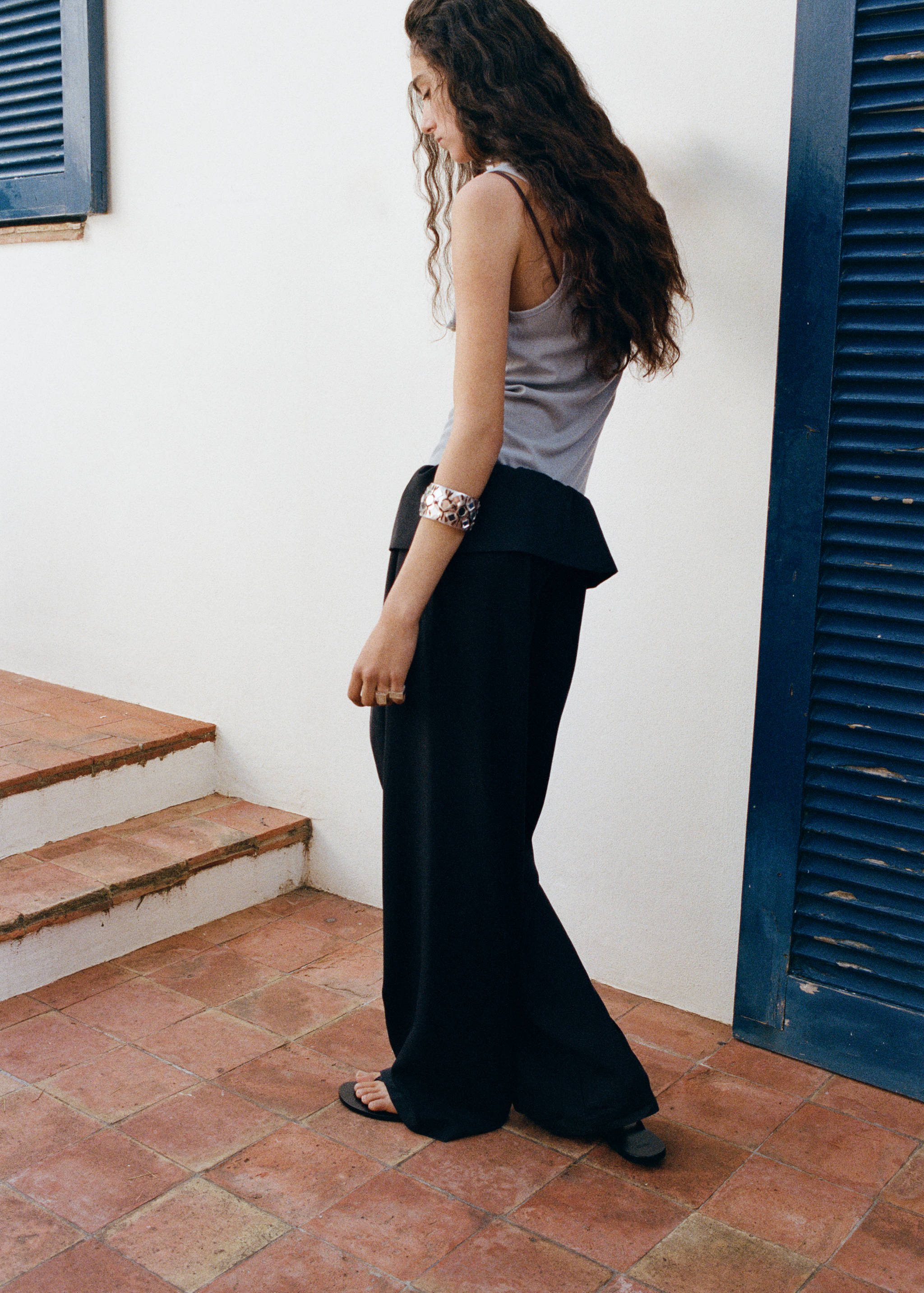 Pantalon 100 % Lyocell - Verso de l’article