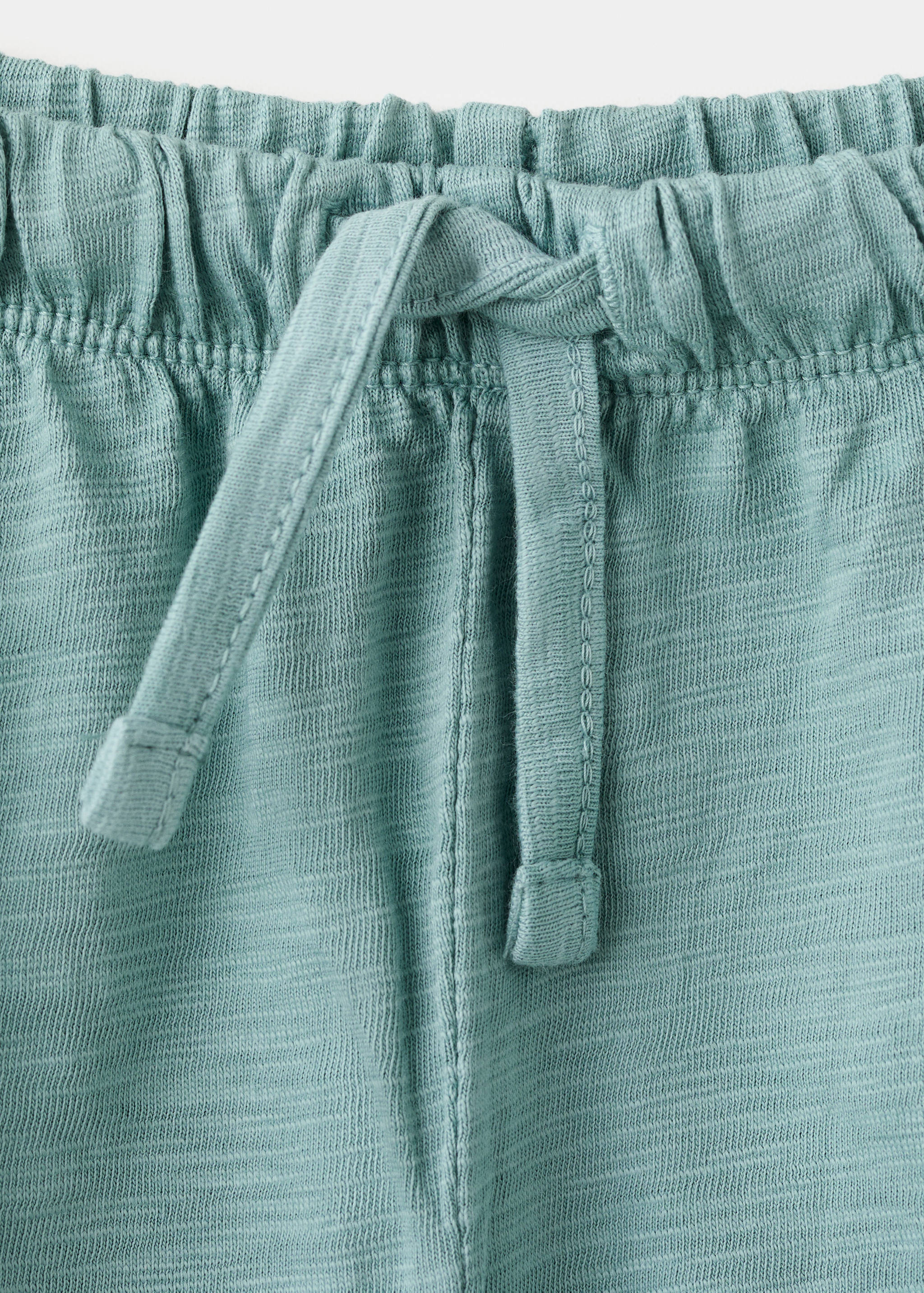 Cotton shorts with lace trim - Details of the article 8