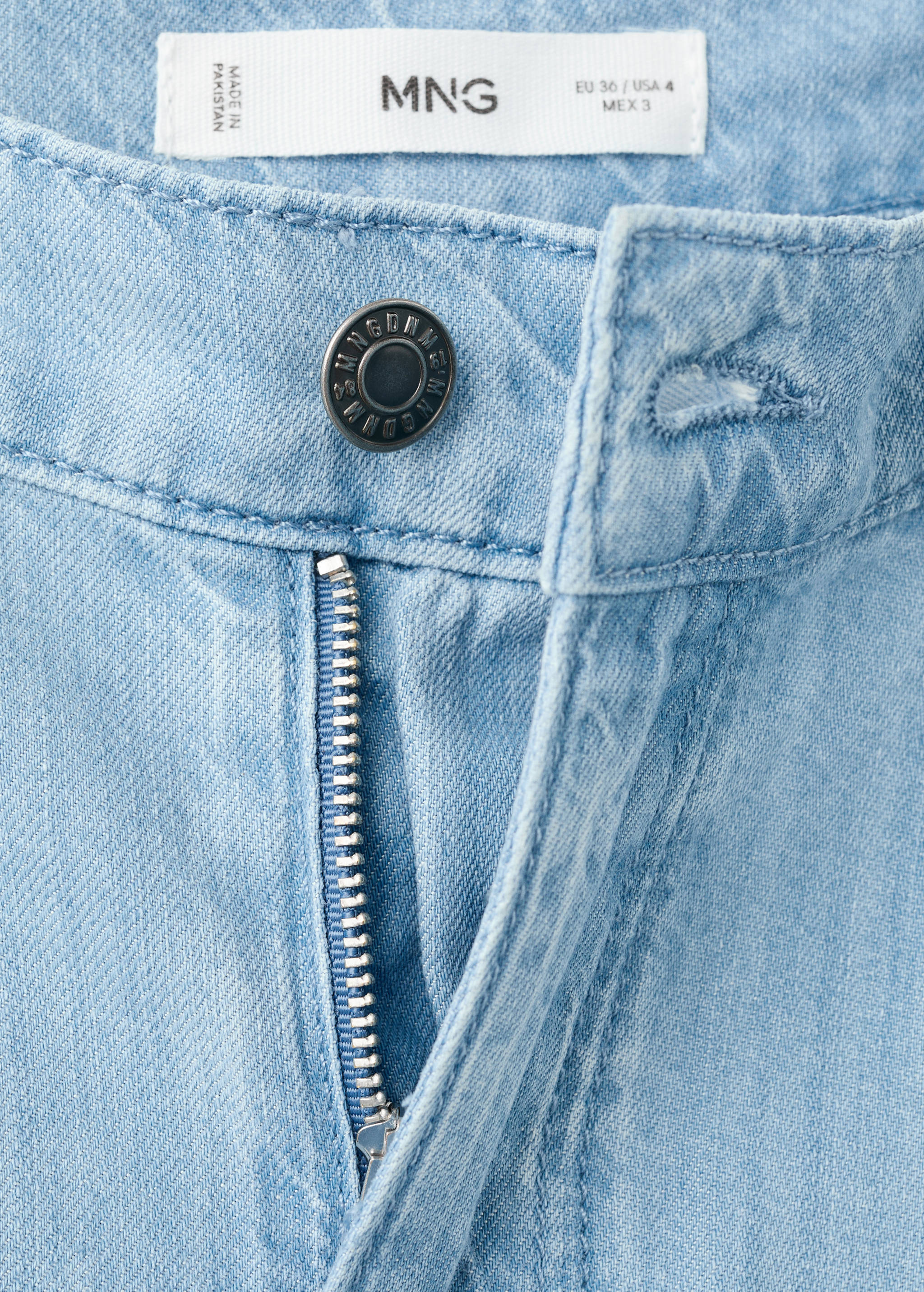 Mid-rise palazzo jeans - Details of the article 8