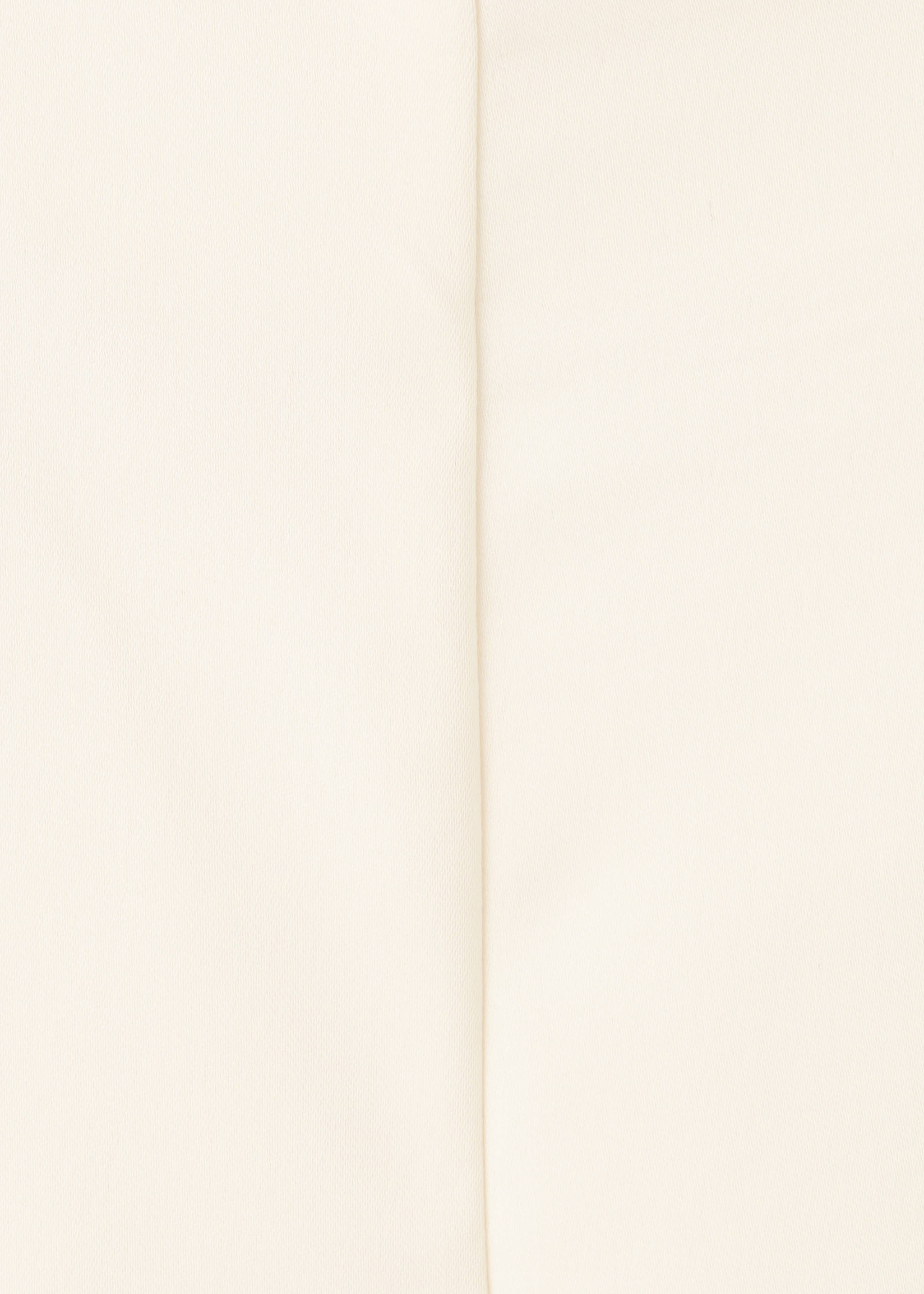 Satin straight-fit trousers - Details of the article 8