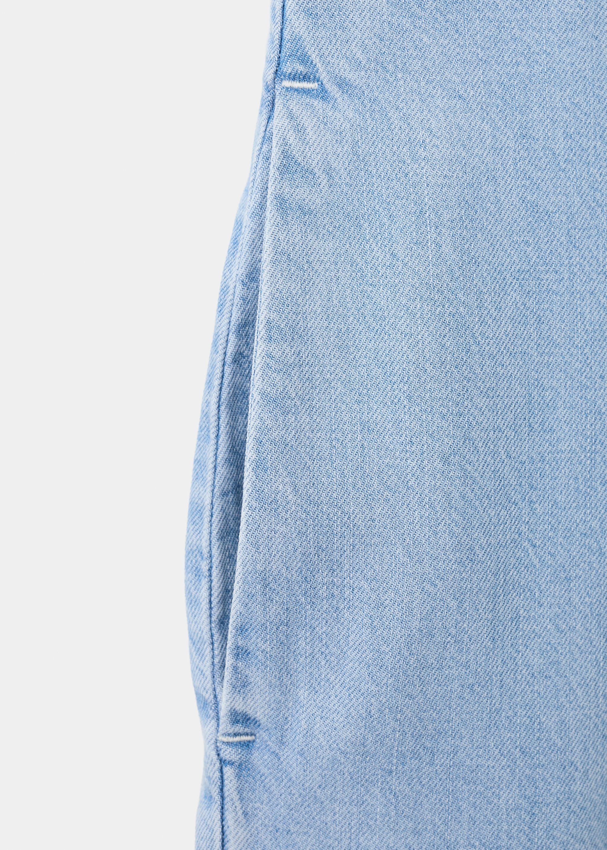 Lyocell denim jumpsuit - Details of the article 8