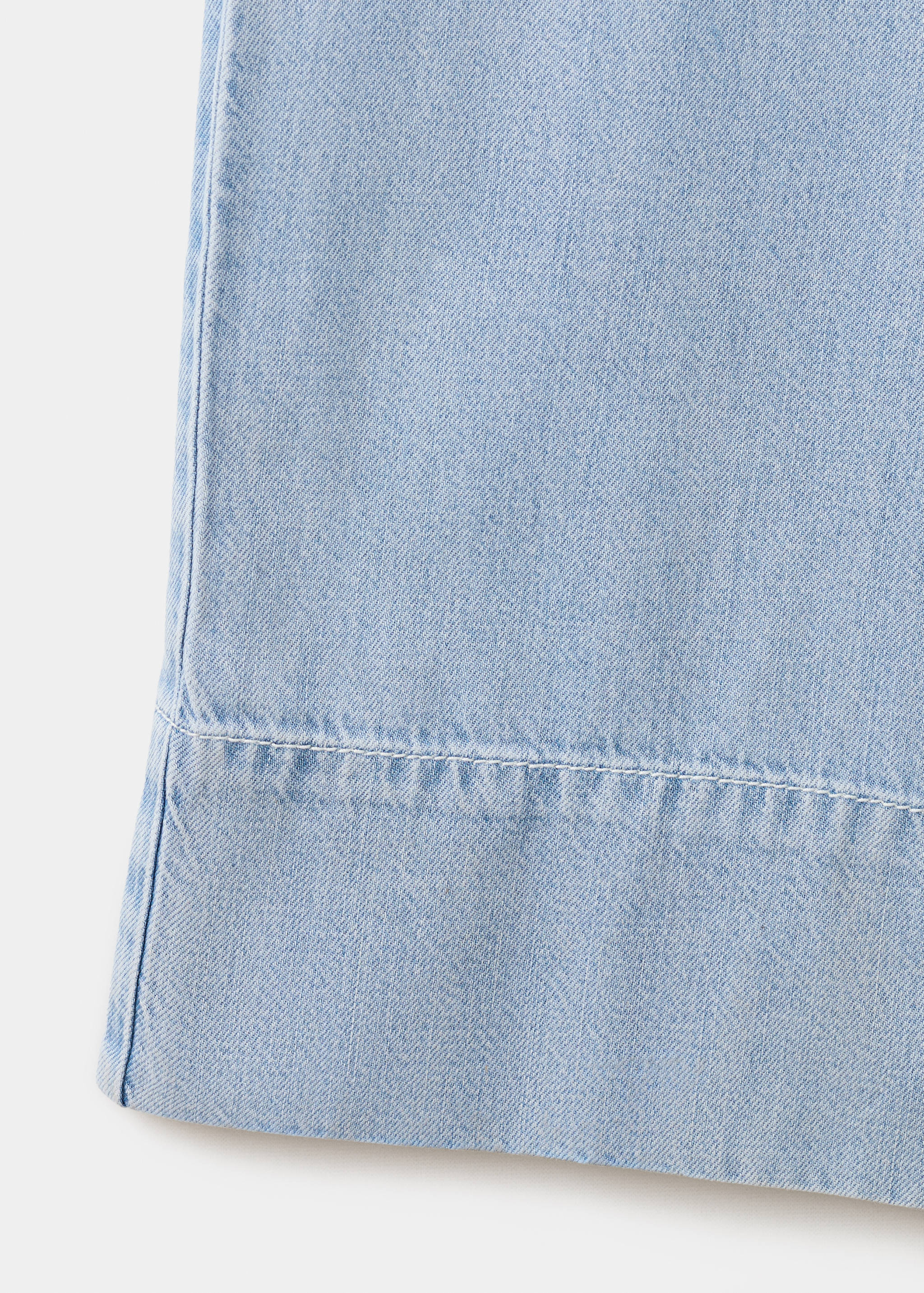 Lyocell denim jumpsuit - Details of the article 0