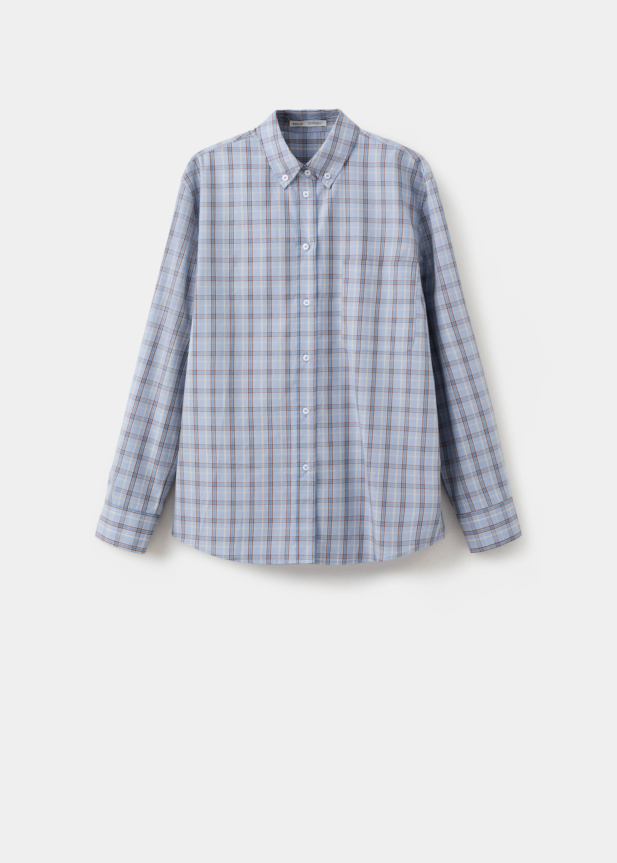 Check cotton shirt - Article without model