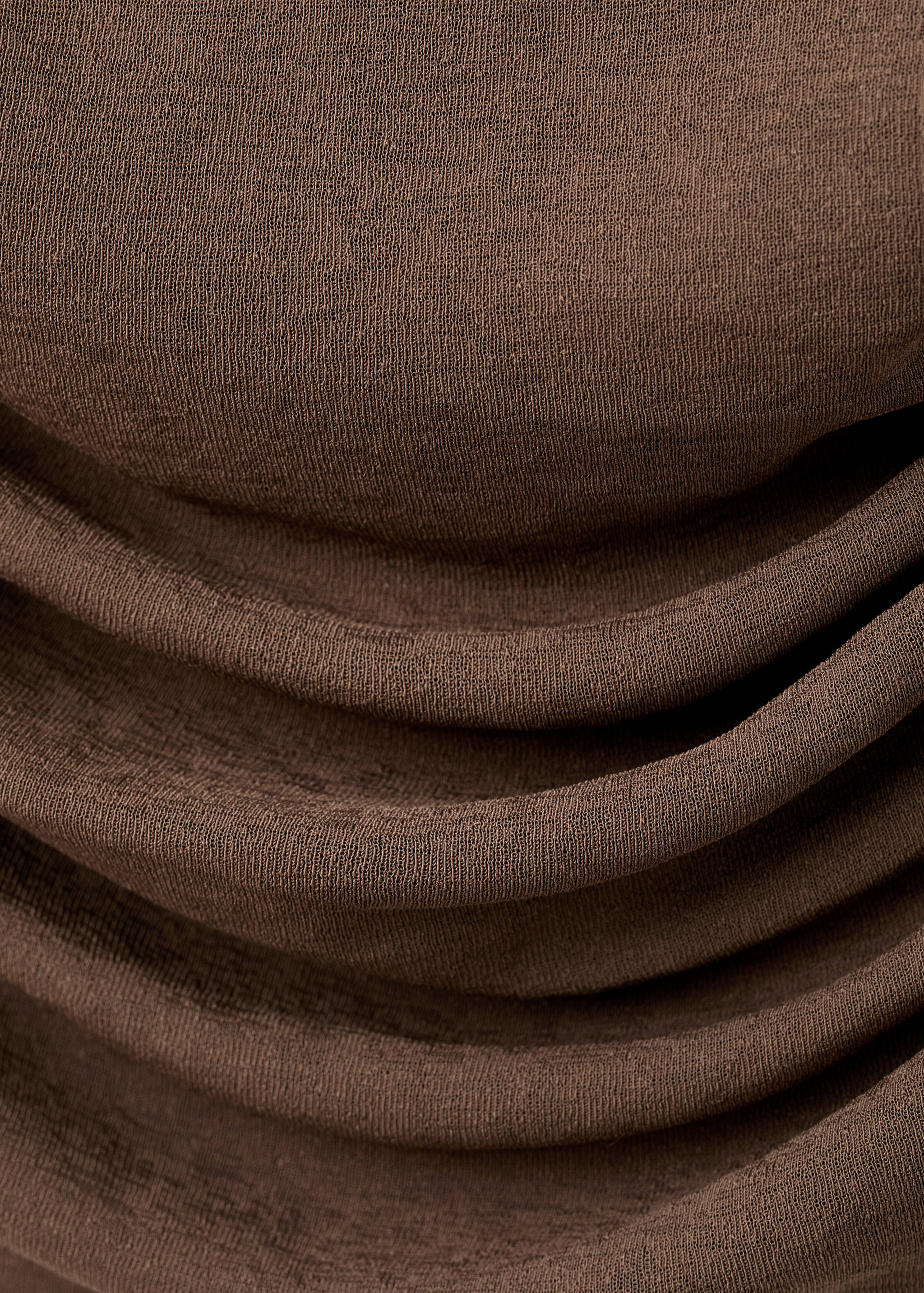 Double-layer draped top - Details of the article 8