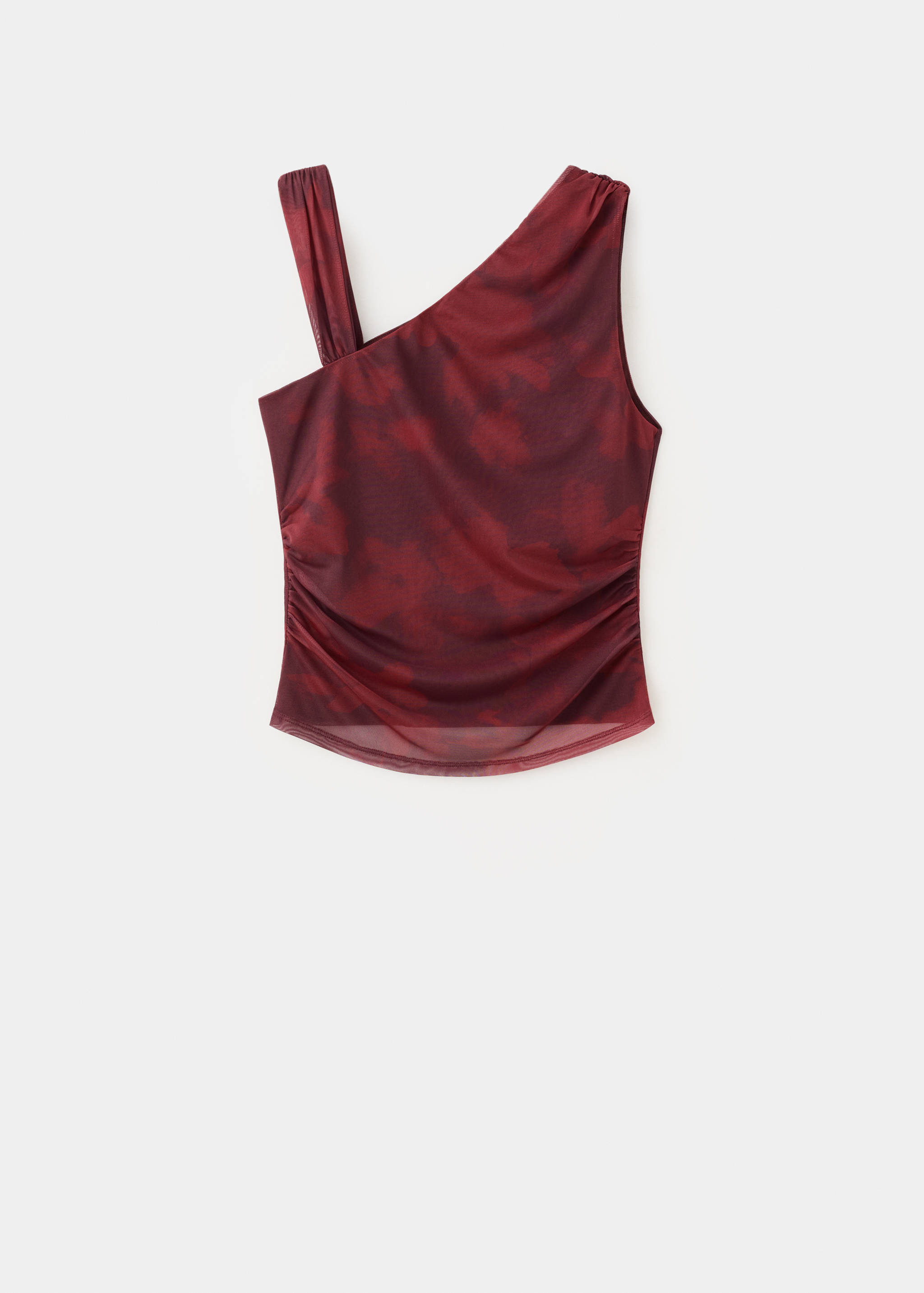 Asymmetric printed top - Article without model