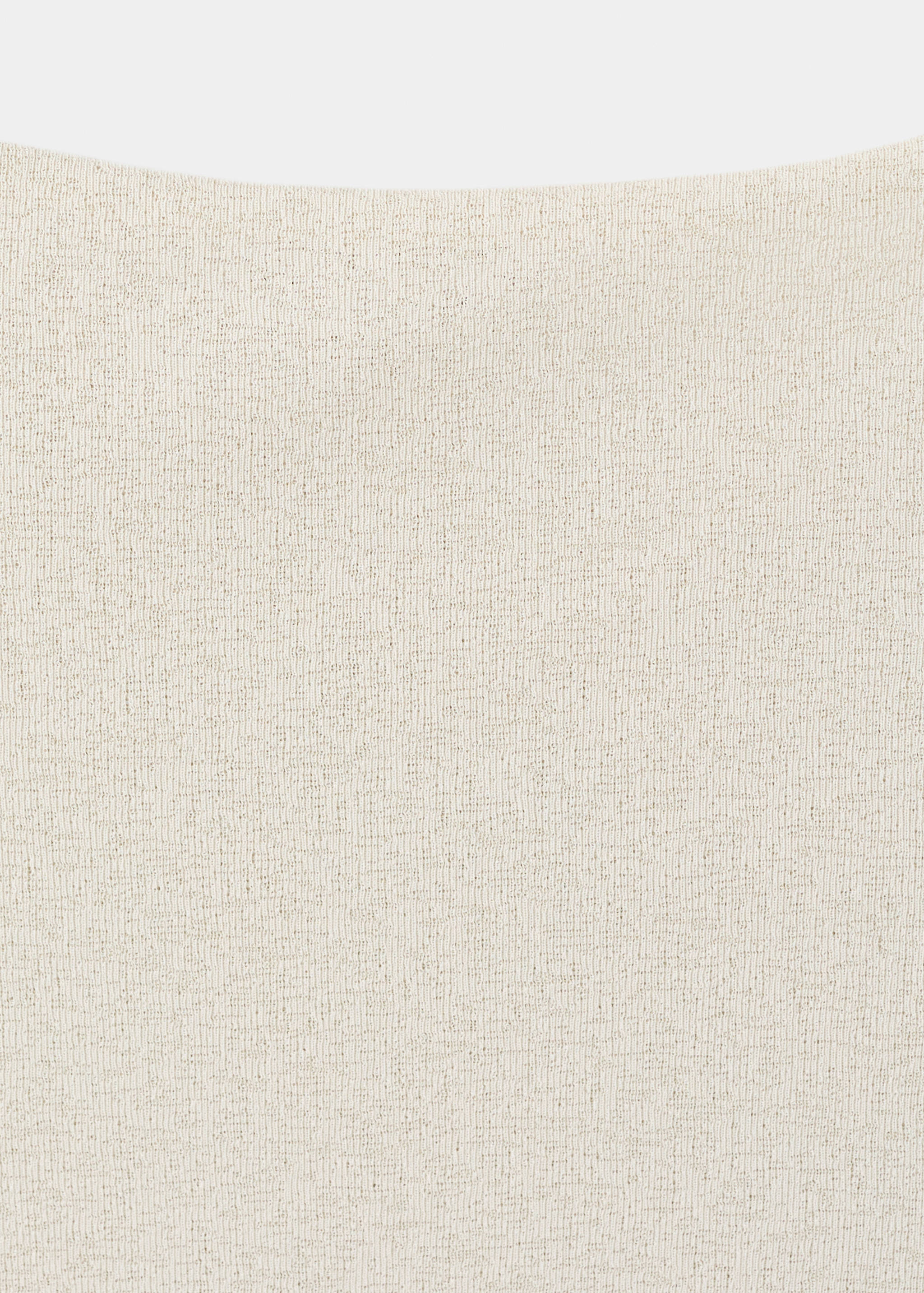 Fitted dress with draped waist - Details of the article 8