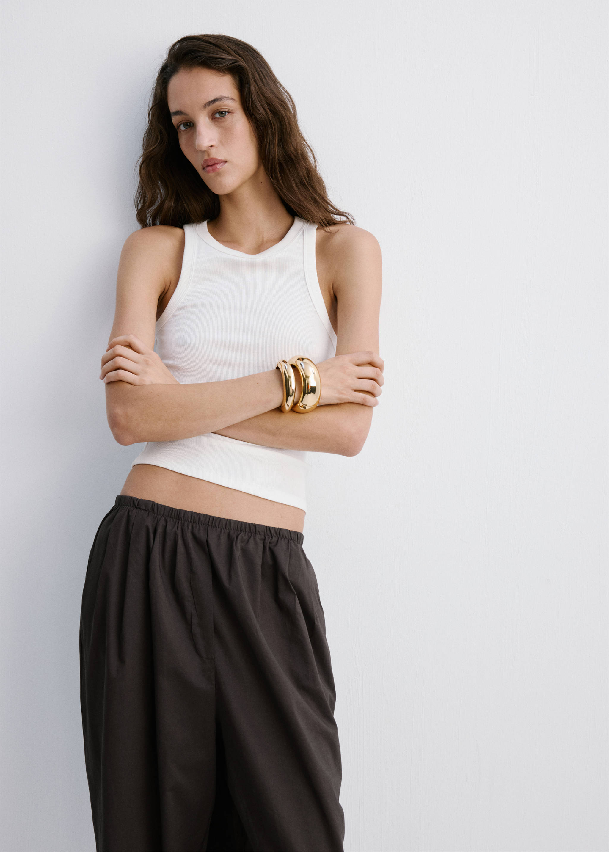 Pantalon en coton bouffant - Détail de l'article 1