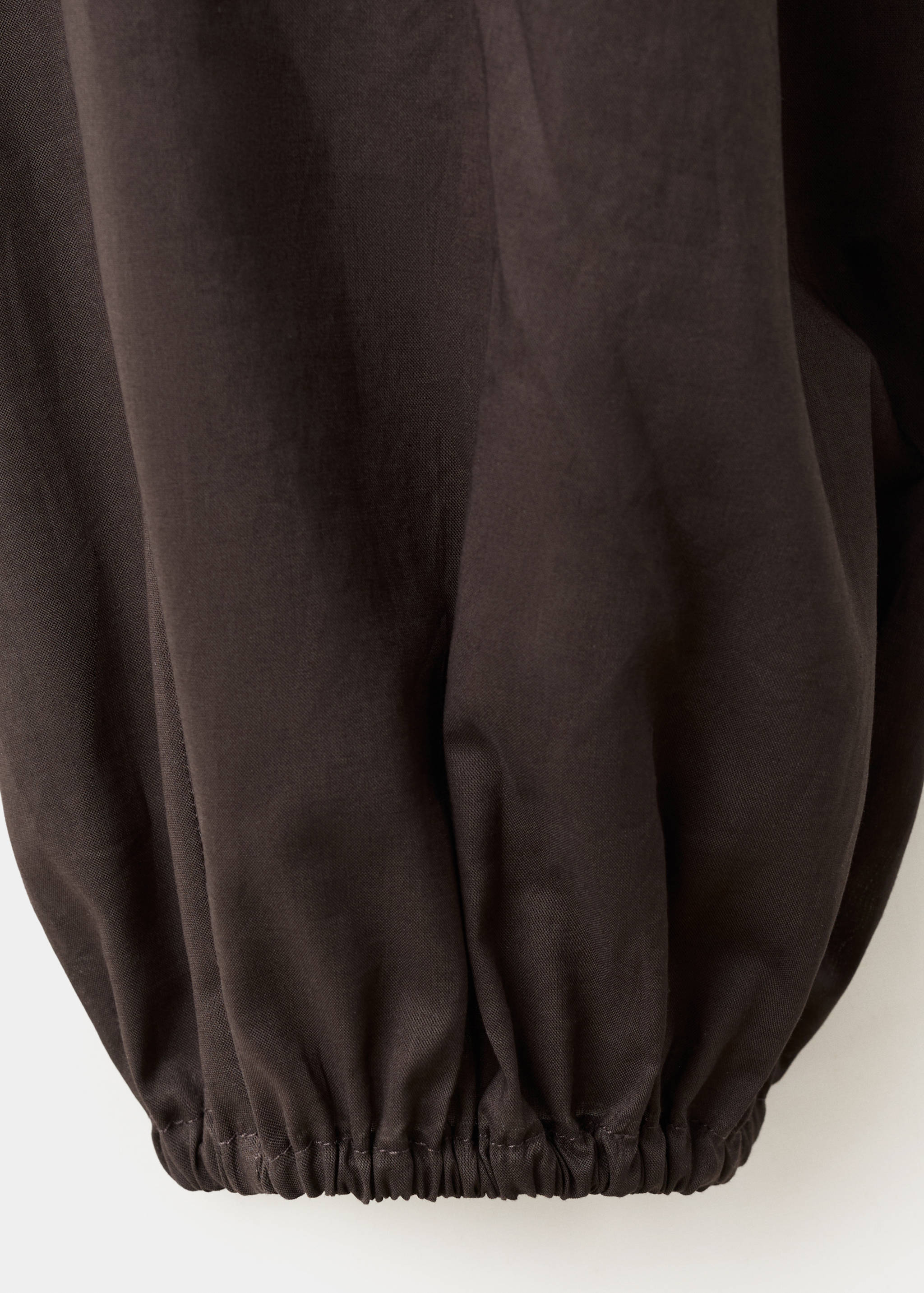 Baggy cotton trousers - Details of the article 8