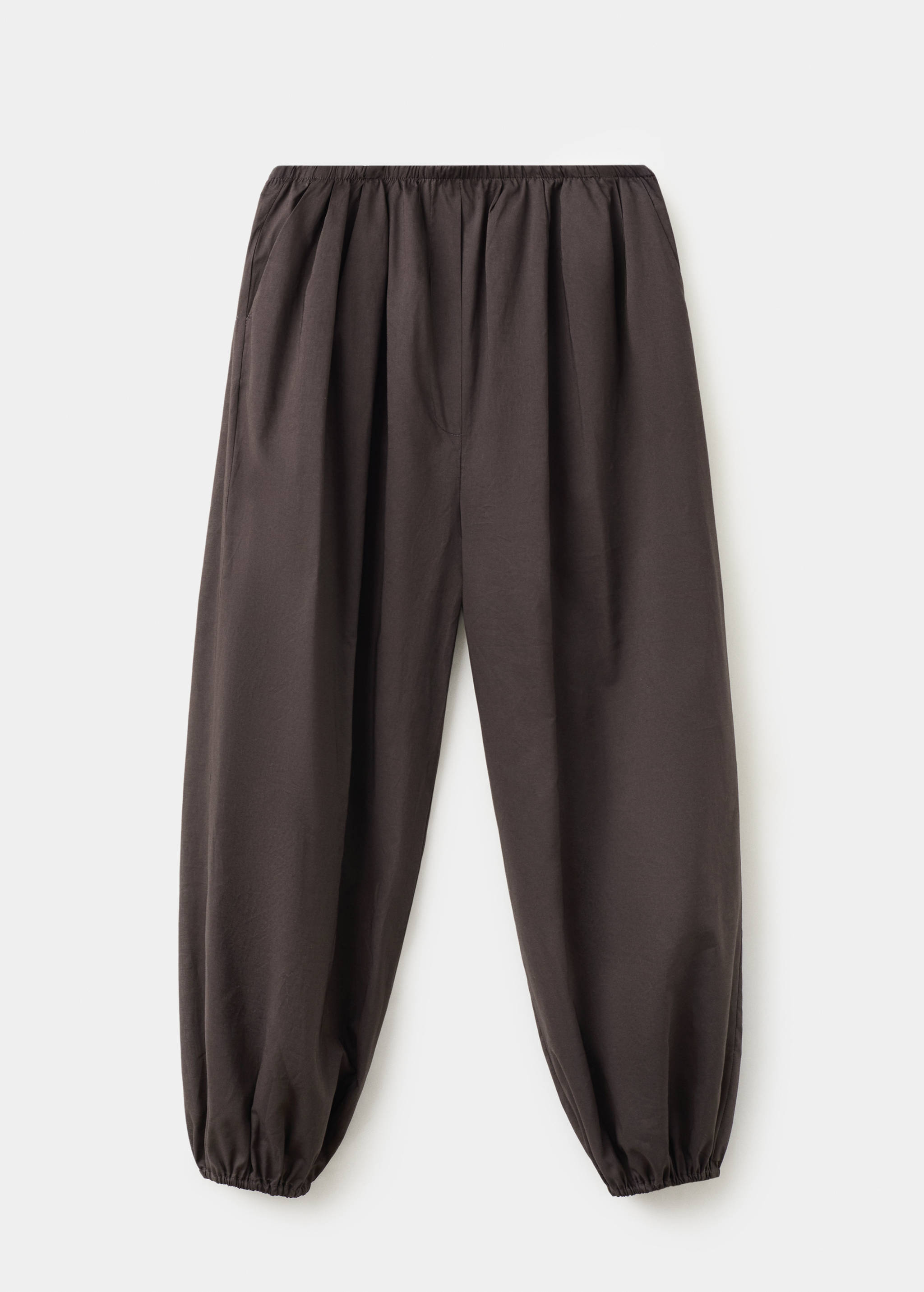Baggy cotton trousers - Article without model
