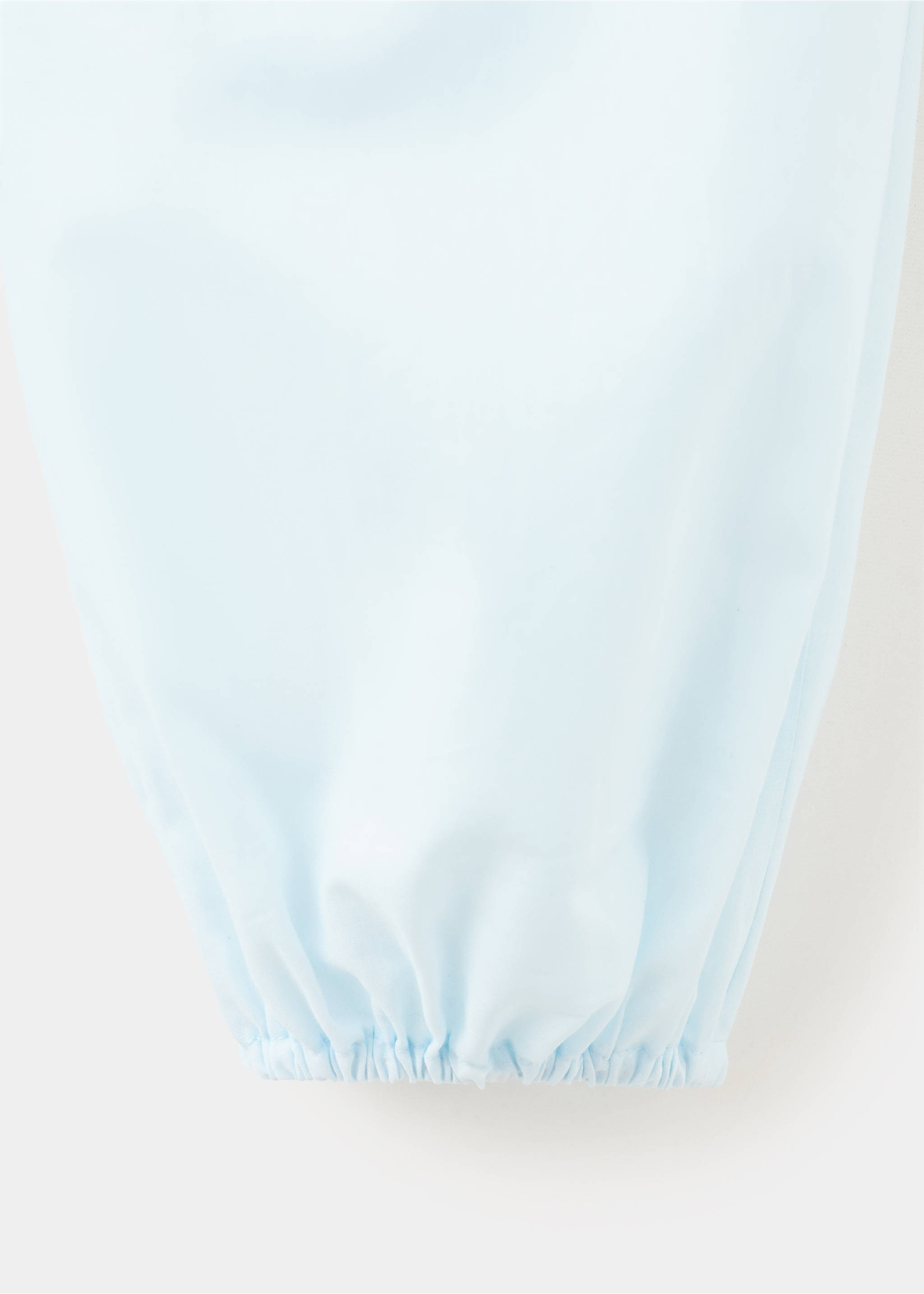 Pantalon en coton bouffant - Détail de l'article 0, Bleu ciel. Ref: 27049080-00.