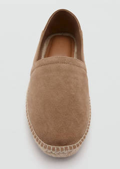 Leather espadrille — Sand 4