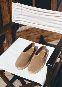 Leather espadrille — Sand 5