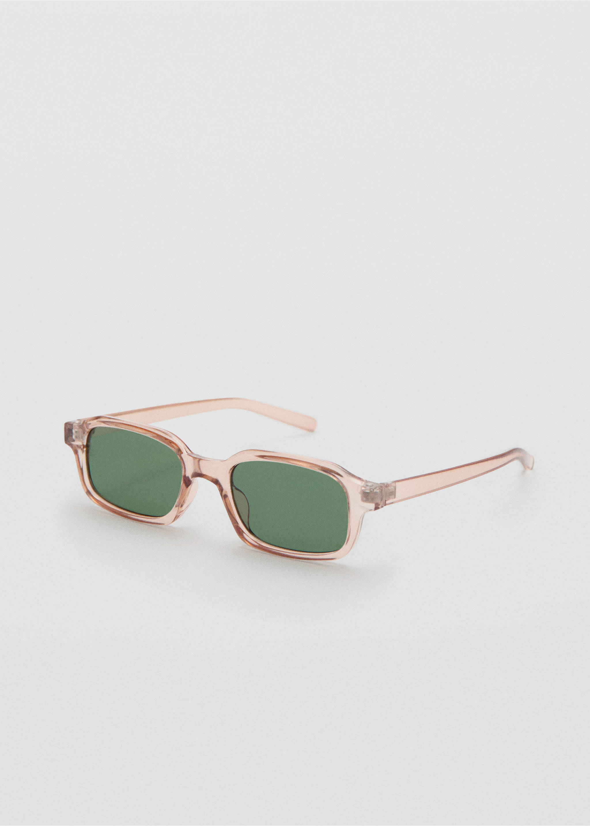 Rectangular-frame sunglasses - Medium plane, Ochre. Ref: 27049208-00.