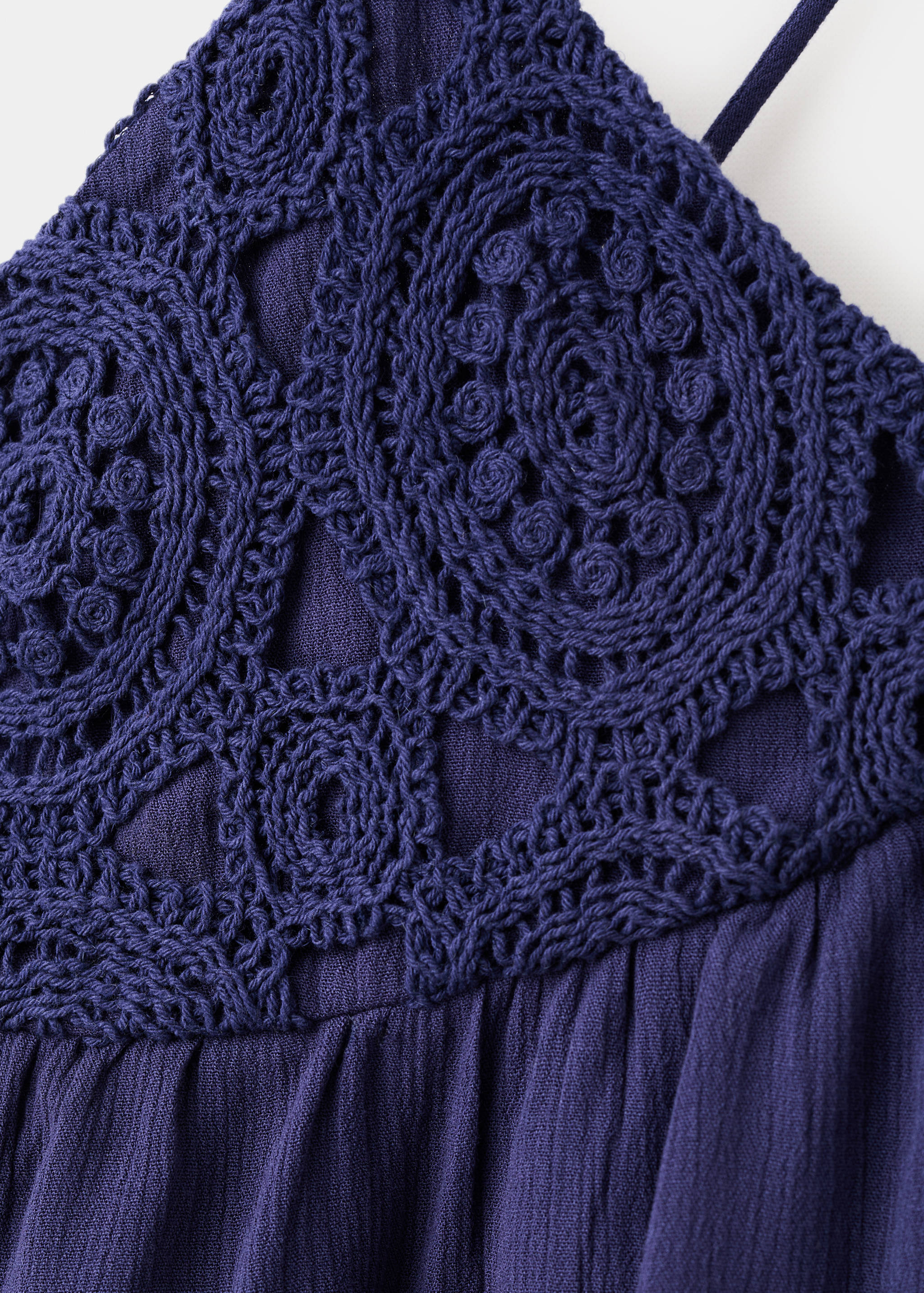 Cross-back crochet top - Details of the article 8