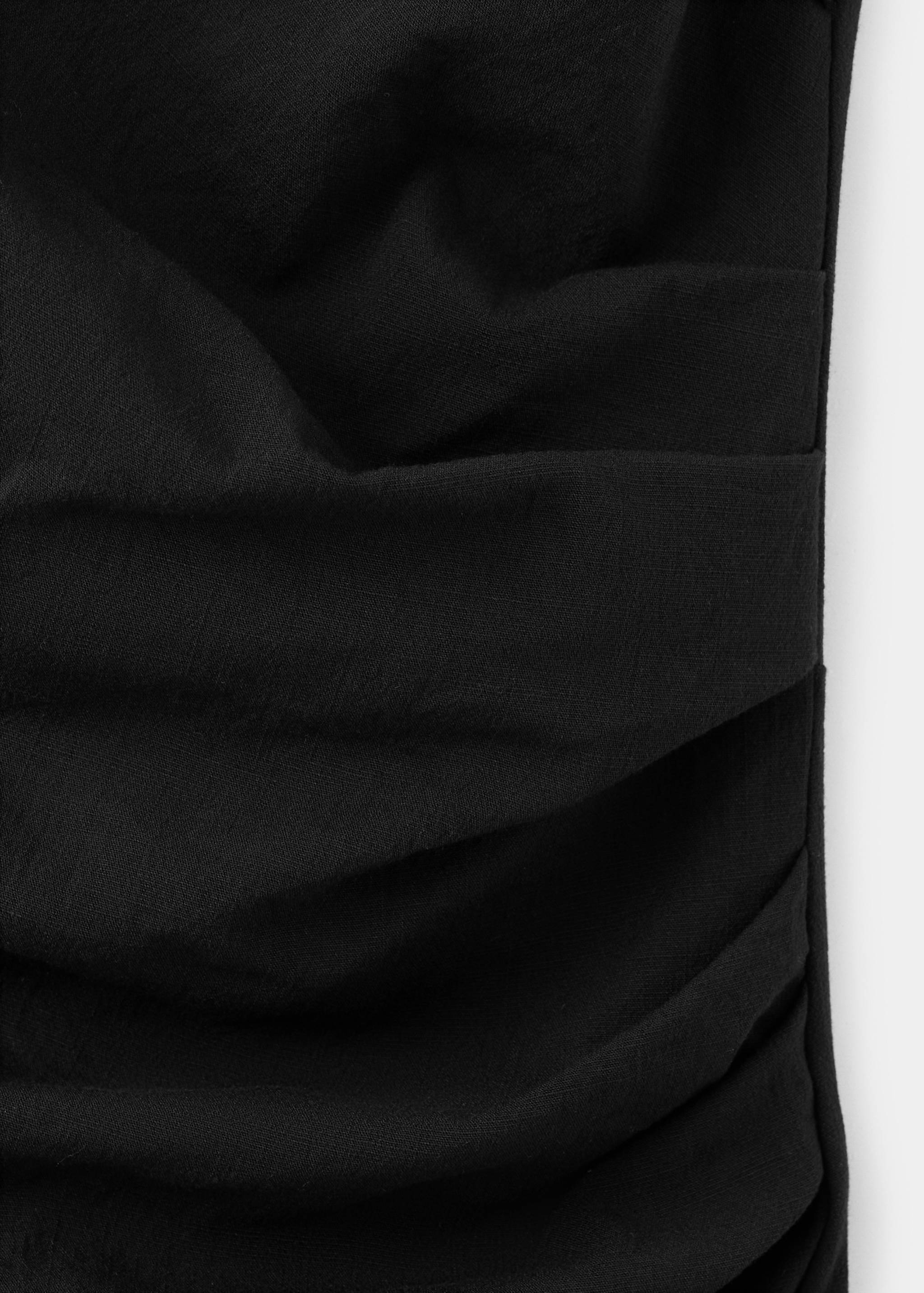 Draped halter dress - Details of the article 8