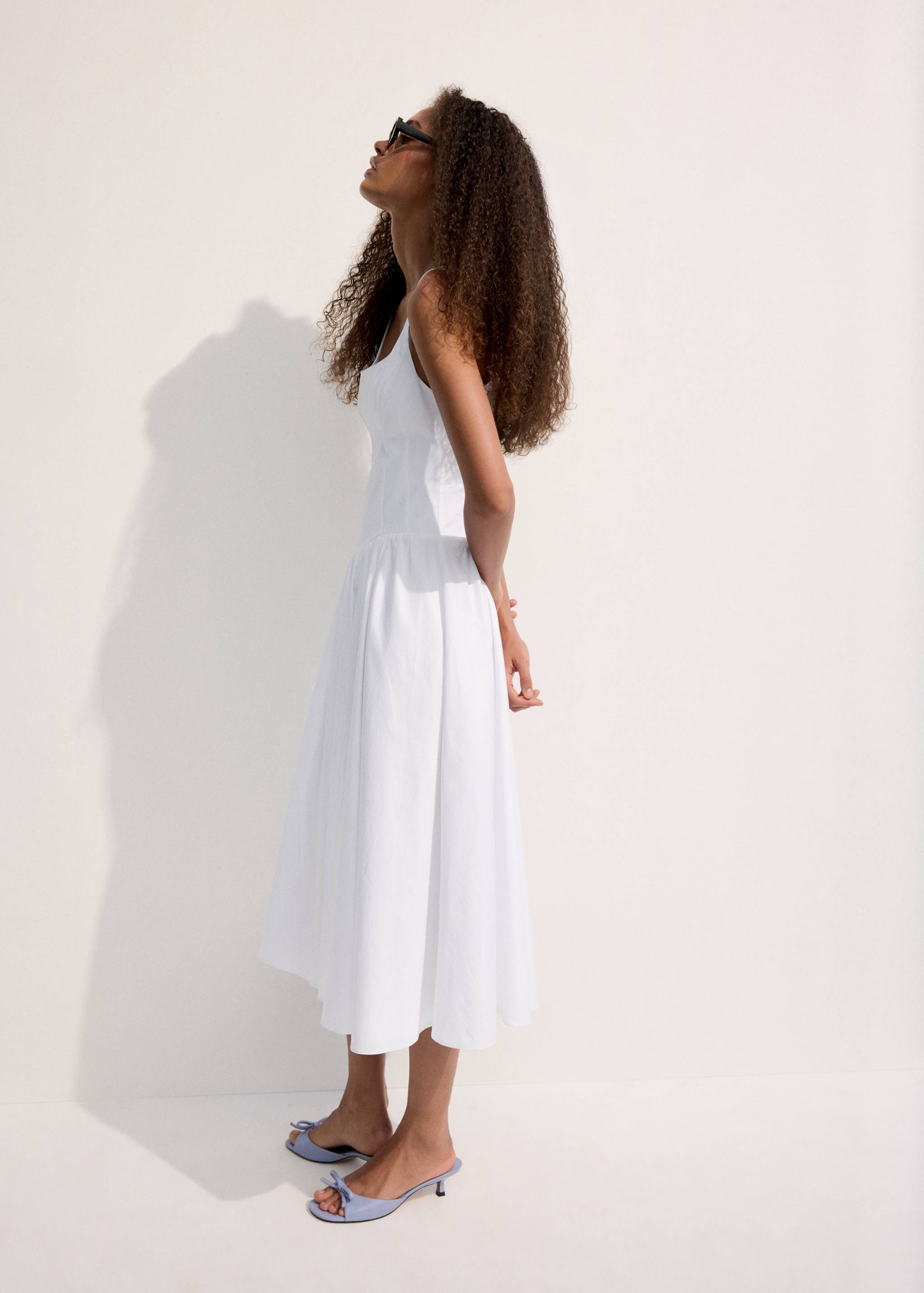 코르셋 드레스 오픈 백 - 일반 평면도