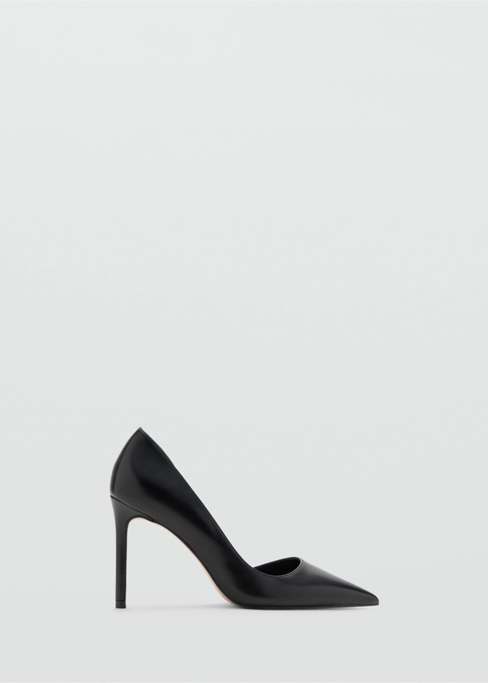 Asymmetrical heeled shoes - Article without model, Black. Ref: 27051169-00.