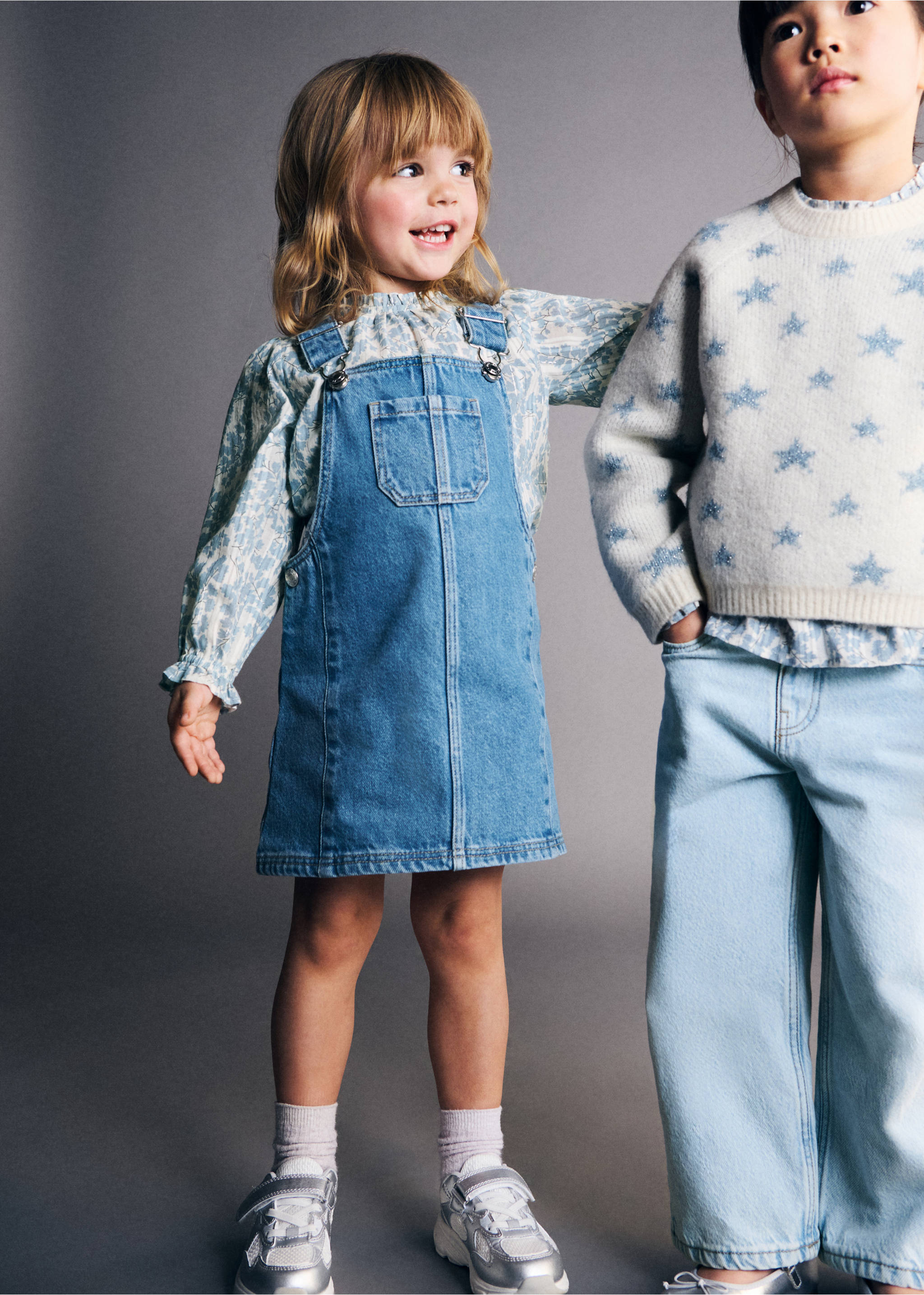 Blusa estampado floral - Plano general, Blanco. Ref: 27051172-00.