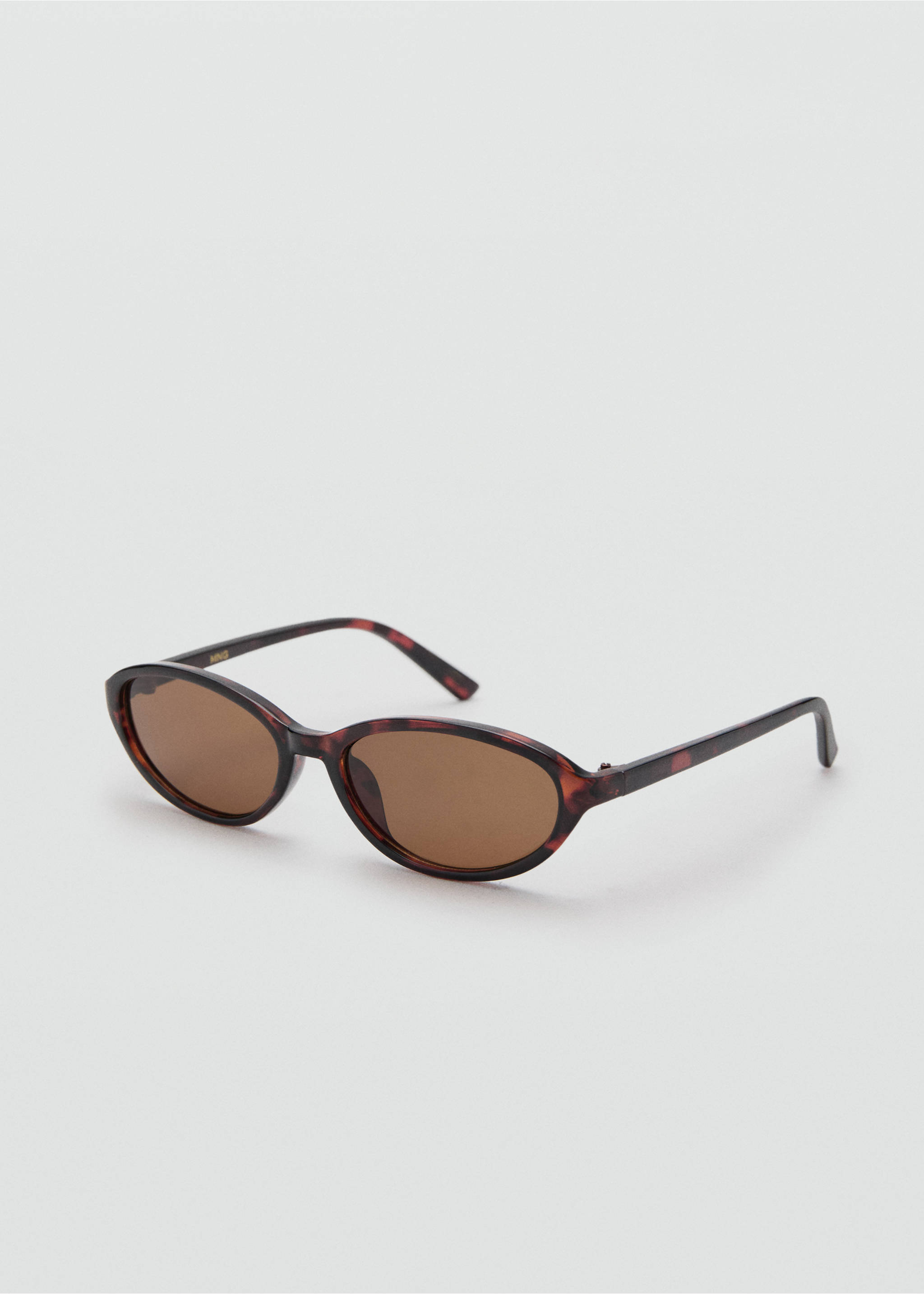 Resin frame sunglasses - Medium plane, Chocolate. Ref: 27051177-00.