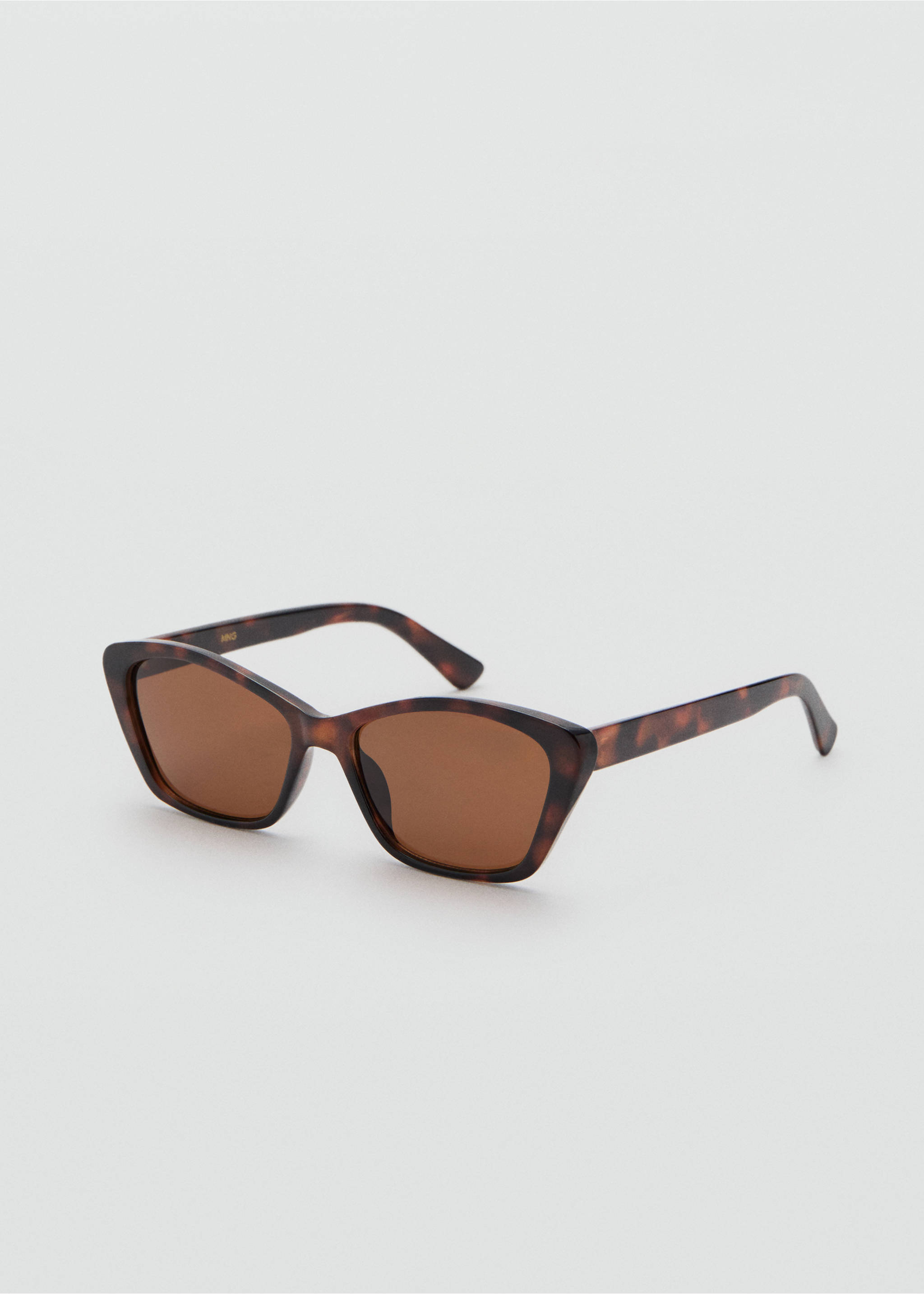 Cat-eye sunglasses - Medium plane, Chocolate. Ref: 27051178-00.