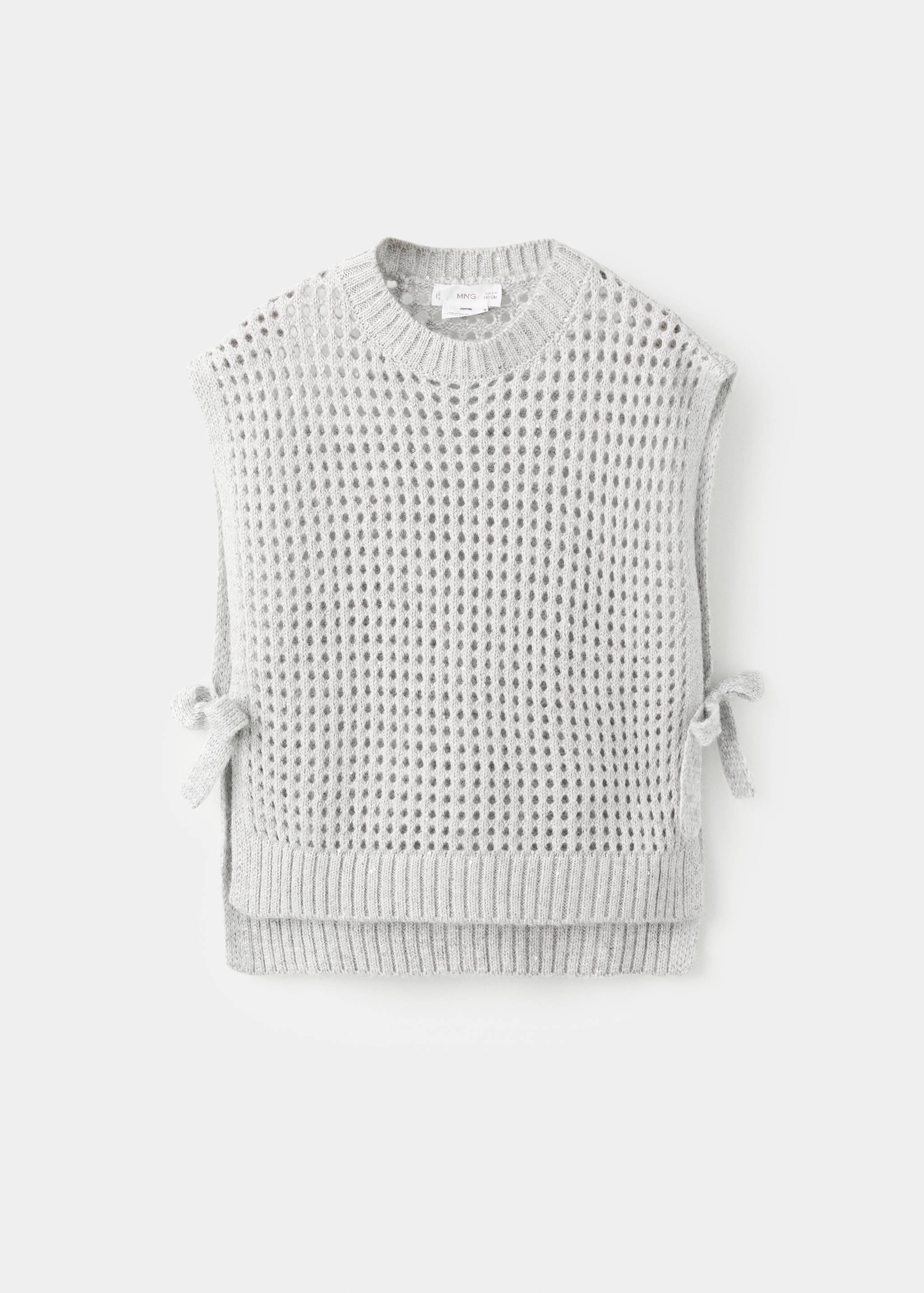 Vestă din lurex cu paiete - Articol fără model