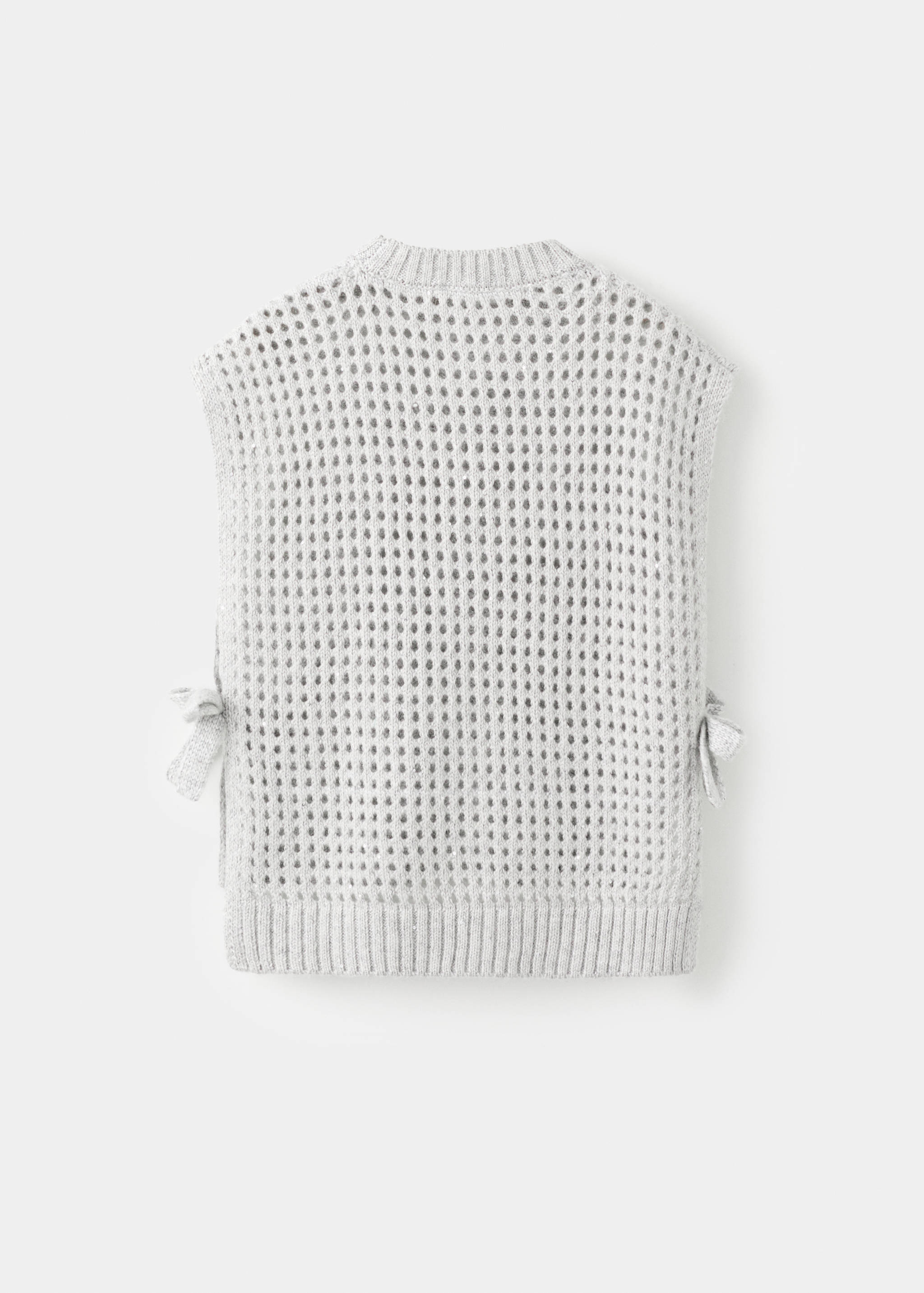 Vestă din lurex cu paiete - Spatele articolului