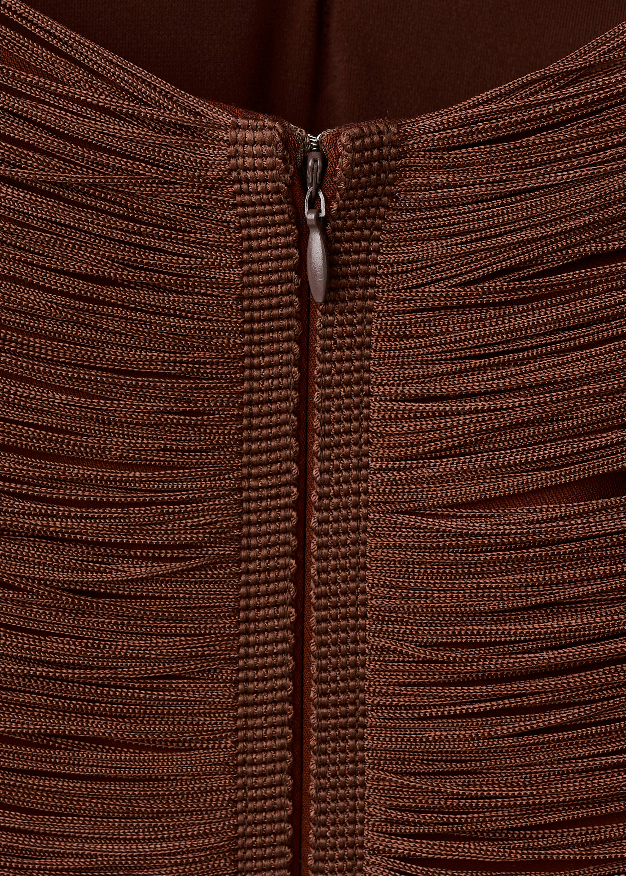 Robe à franges avec dos nu - Détail de l'article 8