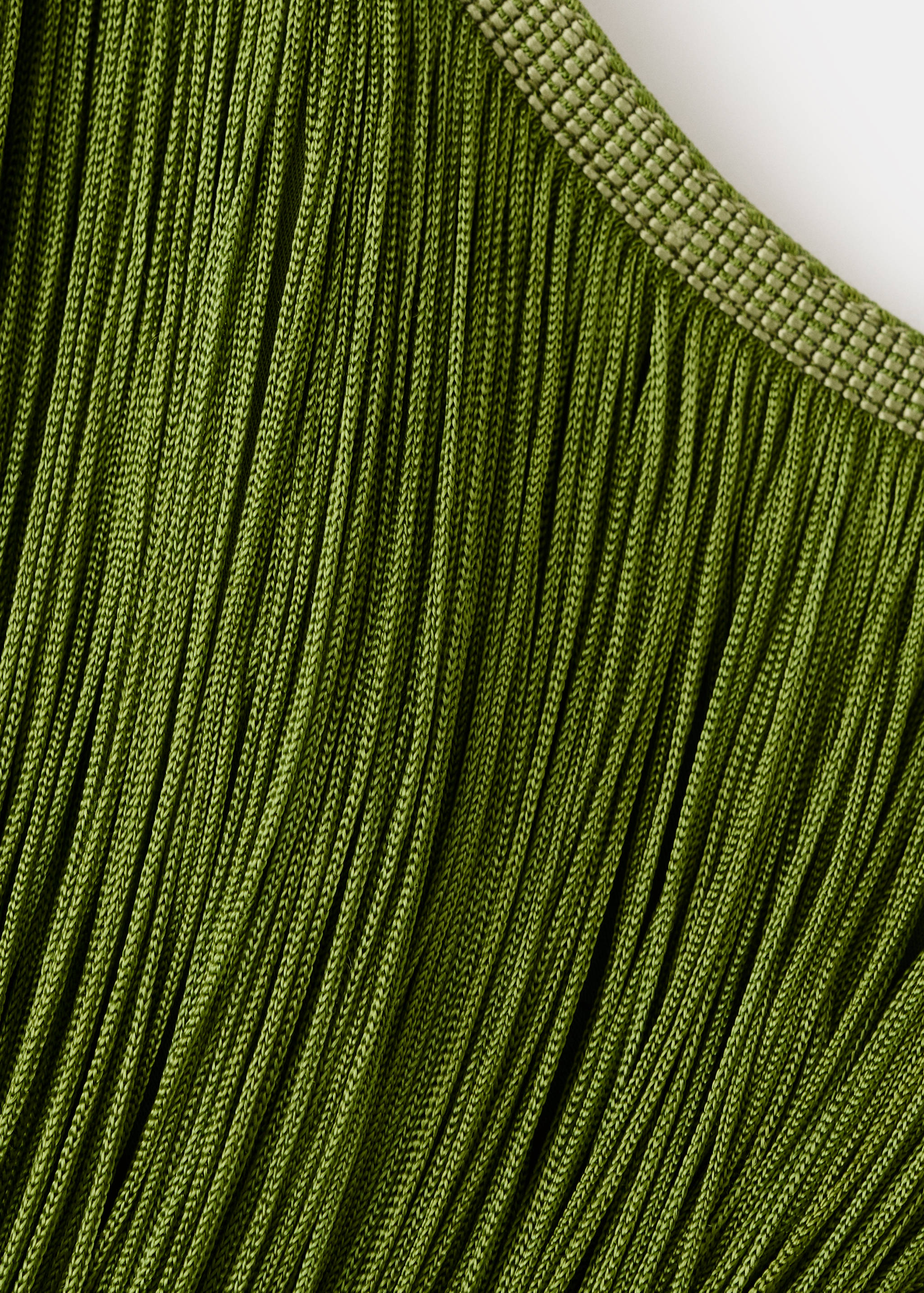 Robe à franges avec dos nu - Détail de l'article 0