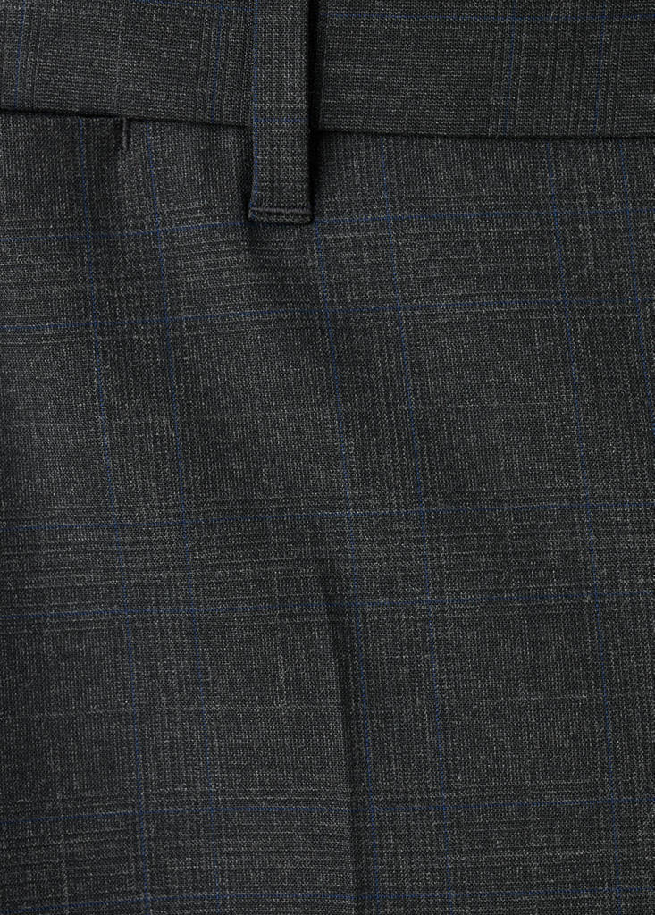 Fluid regular-fit trousers — Dark Heather Grey