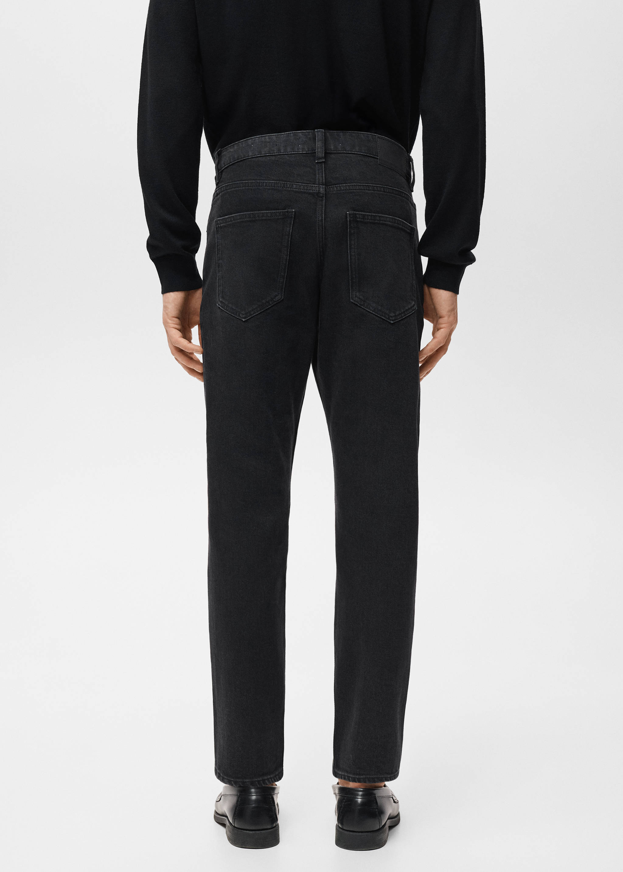 Jean Ben cropped tapered-fit - Verso de l’article