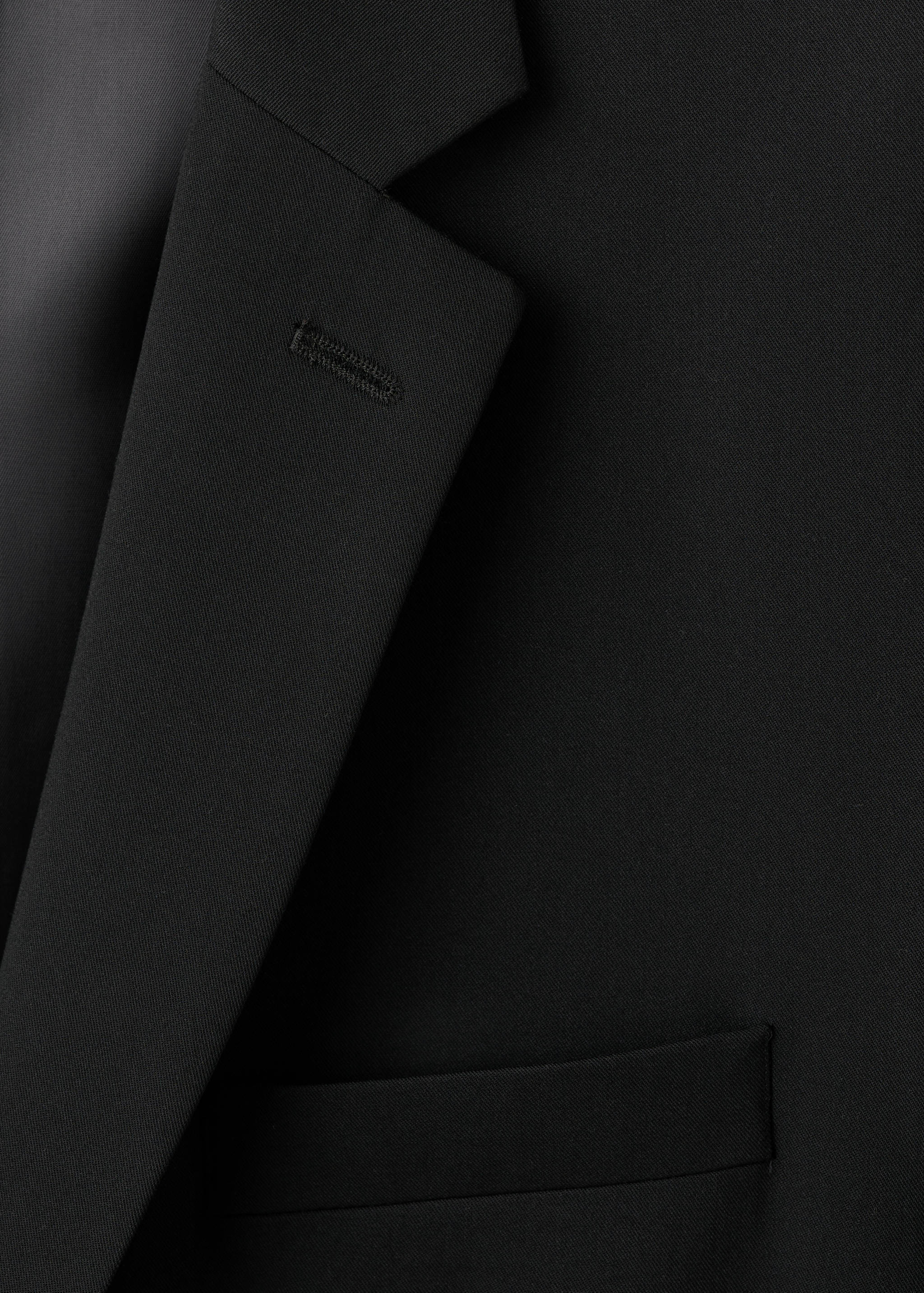 Super slim-fit suit jacket in stretch fabric - Details of the article 0