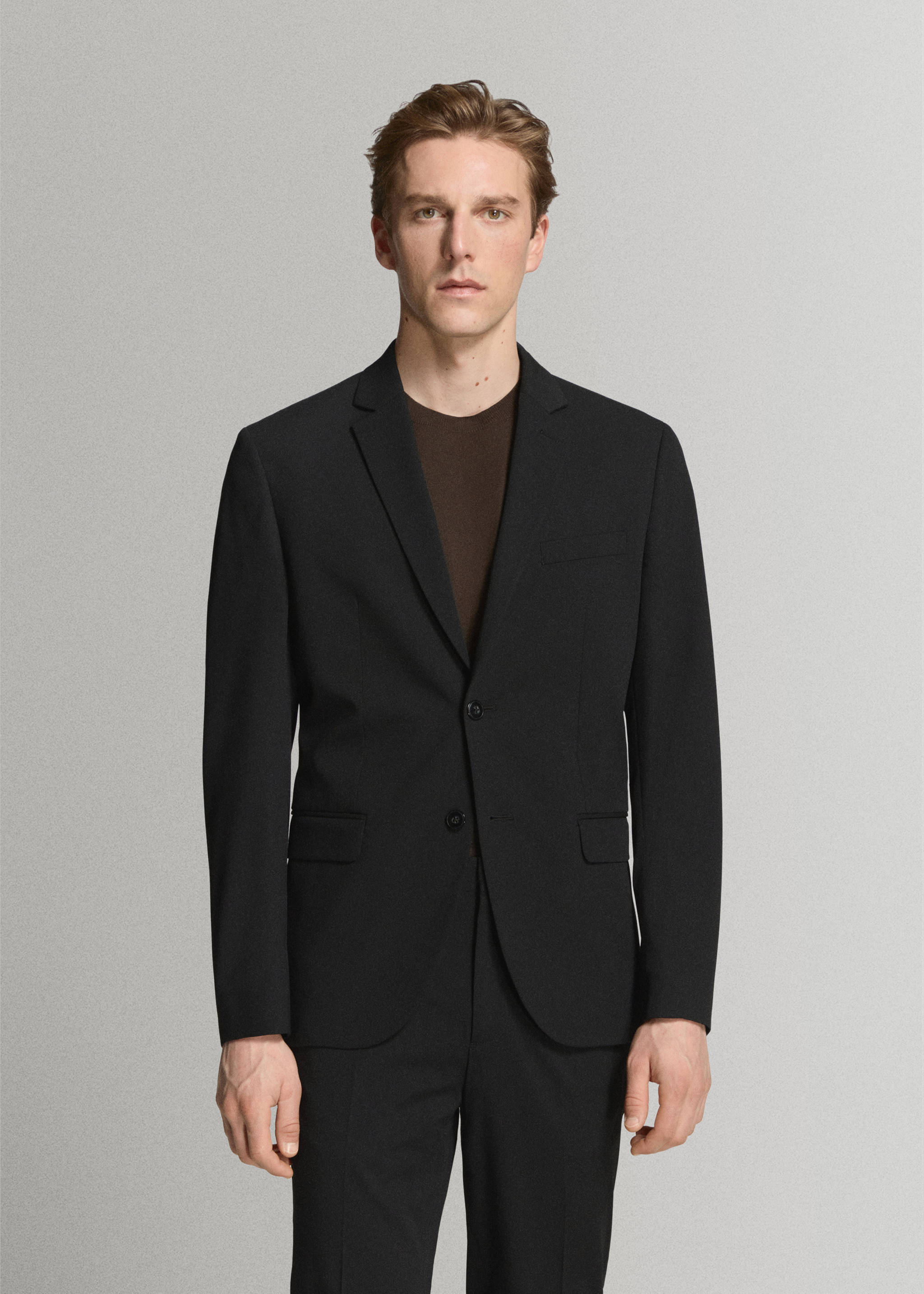 Костюмный пиджак París super slim fit - Средний план