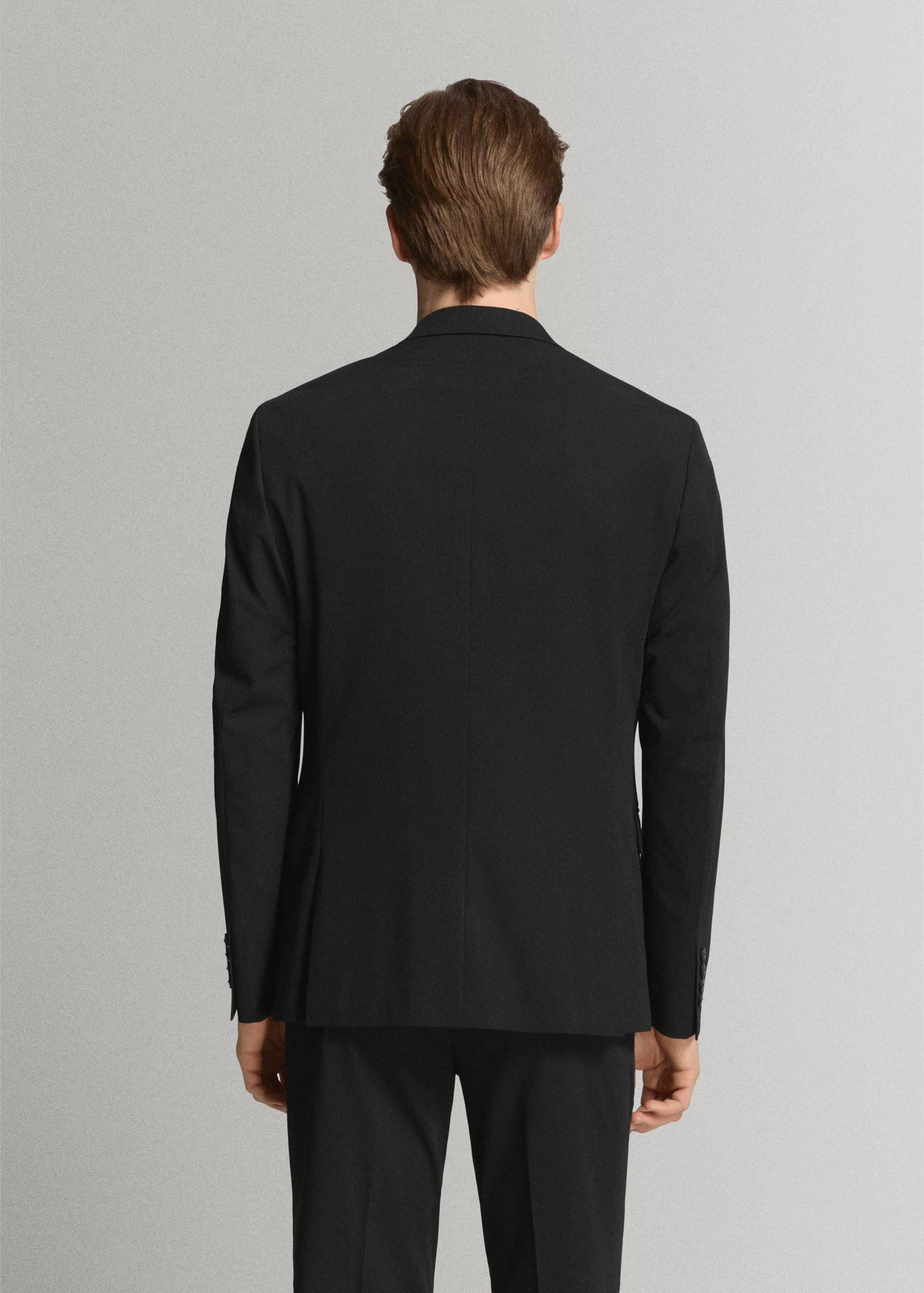 Костюмный пиджак París super slim fit - Обратная сторона изделия