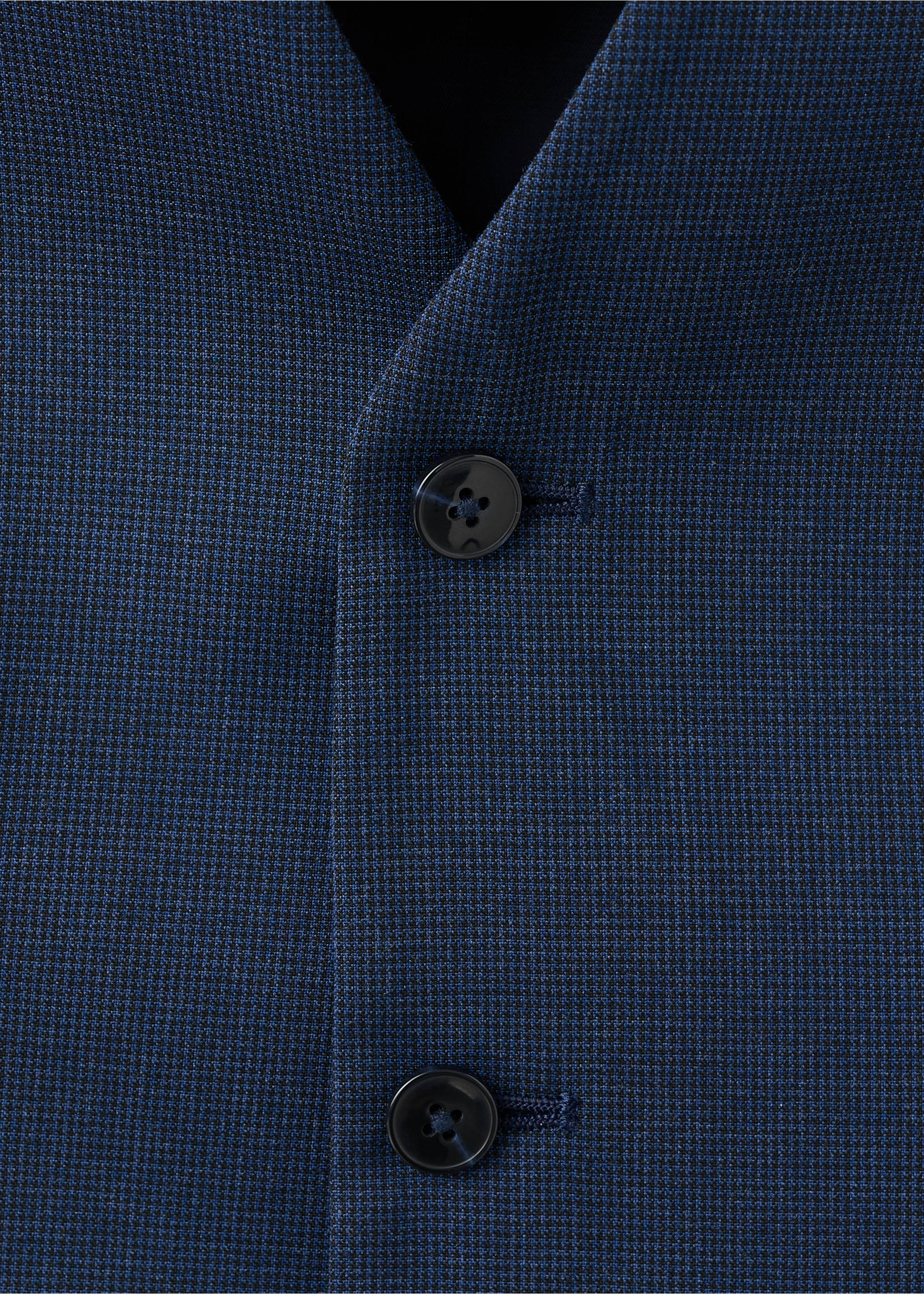 Chaleco traje París super slim fit - Detalle del artículo 8, Azul tinta. Ref: 27051195-00.