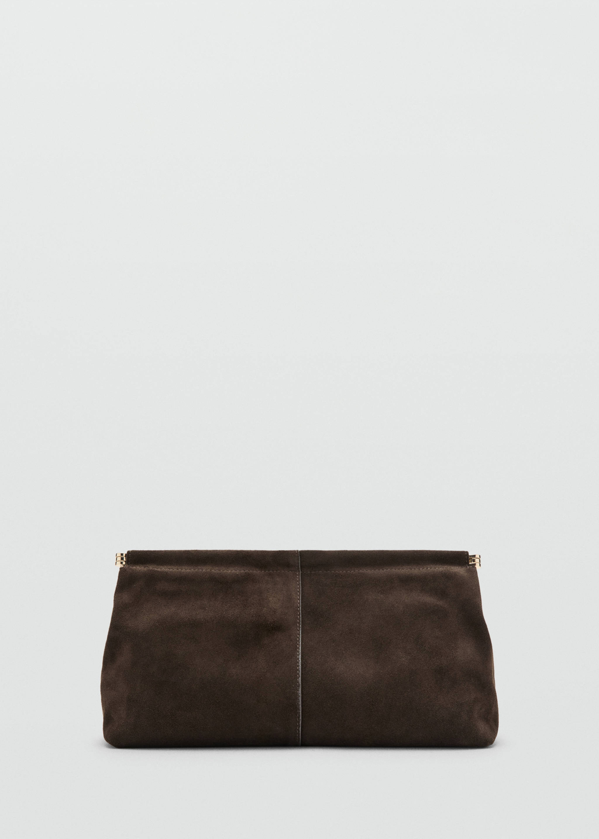 Suede handbag - Article without model