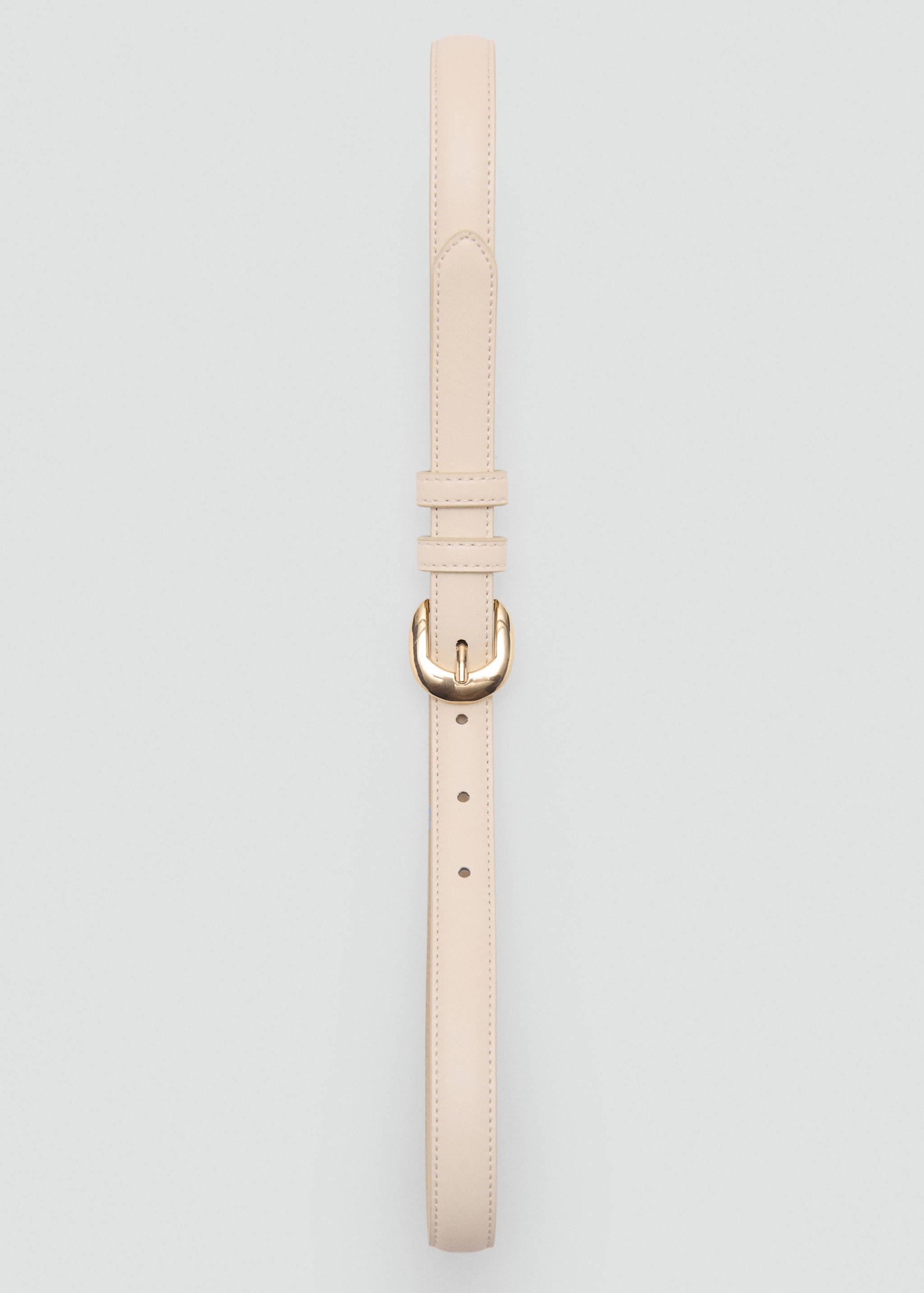 搭扣细皮带 - null