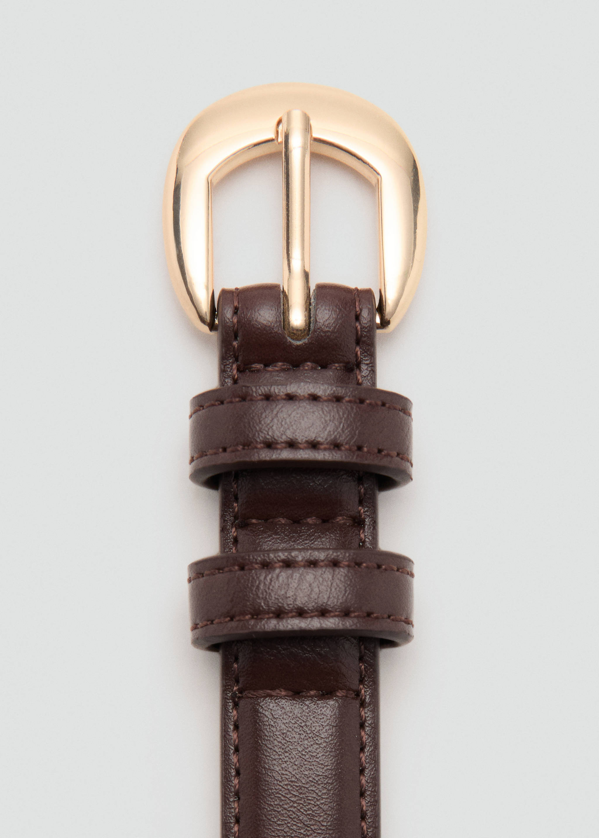 搭扣细皮带 - null