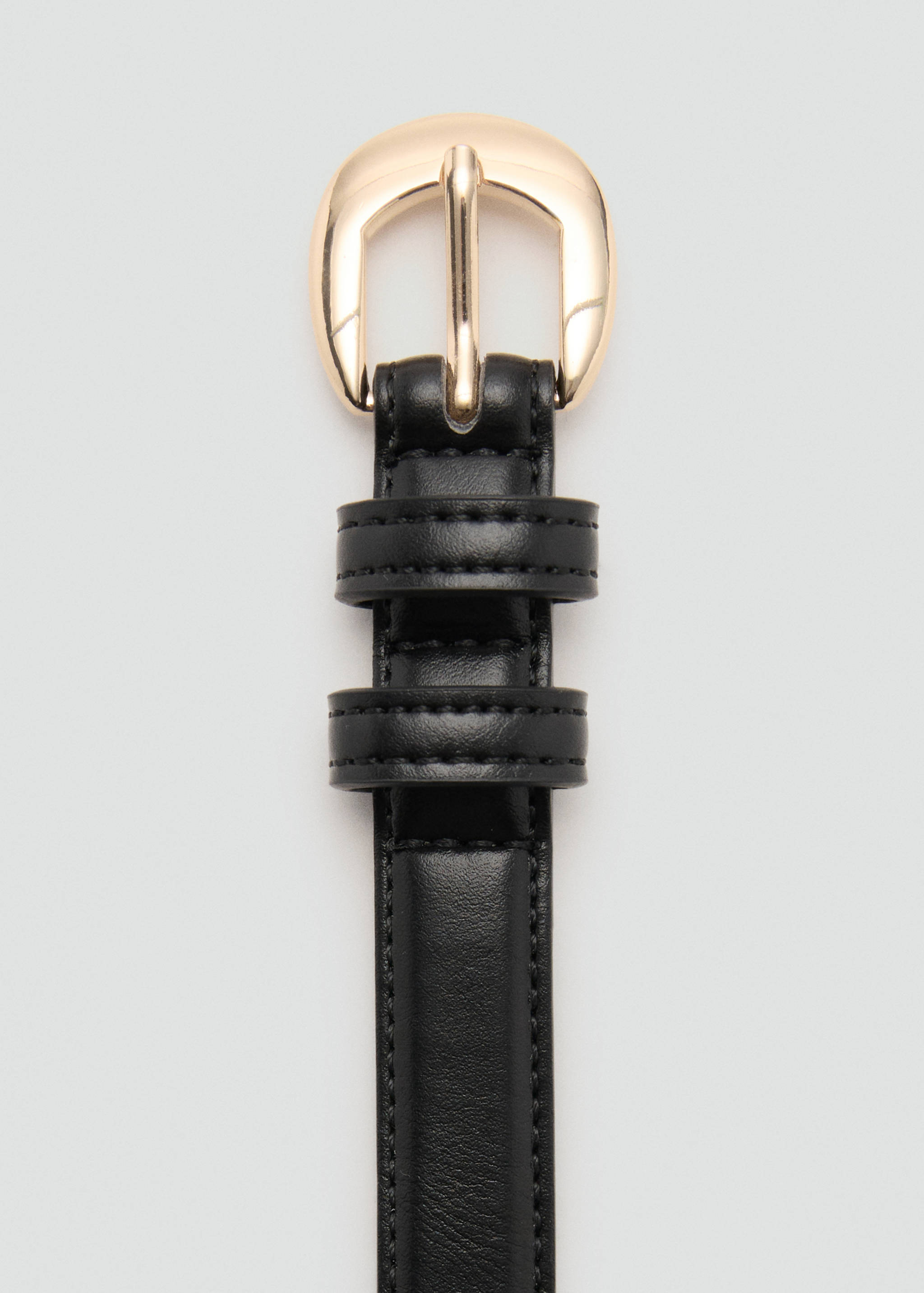 搭扣细皮带 - null