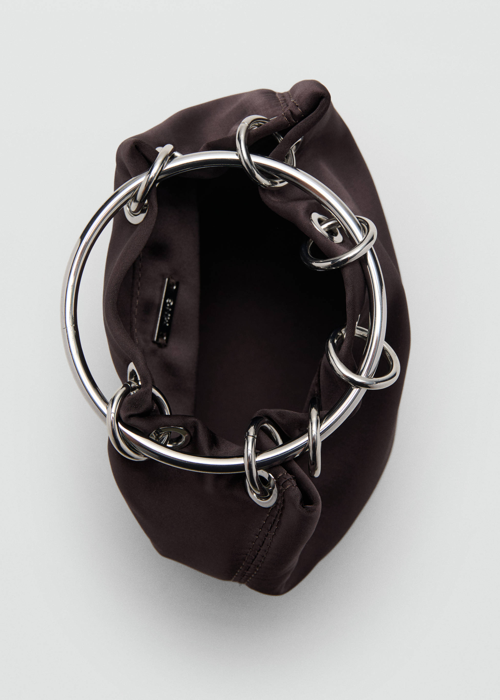 Handbag with metal handle - Details of the article 2