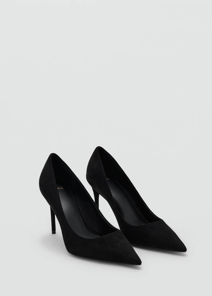 High-heeled shoes — Black
