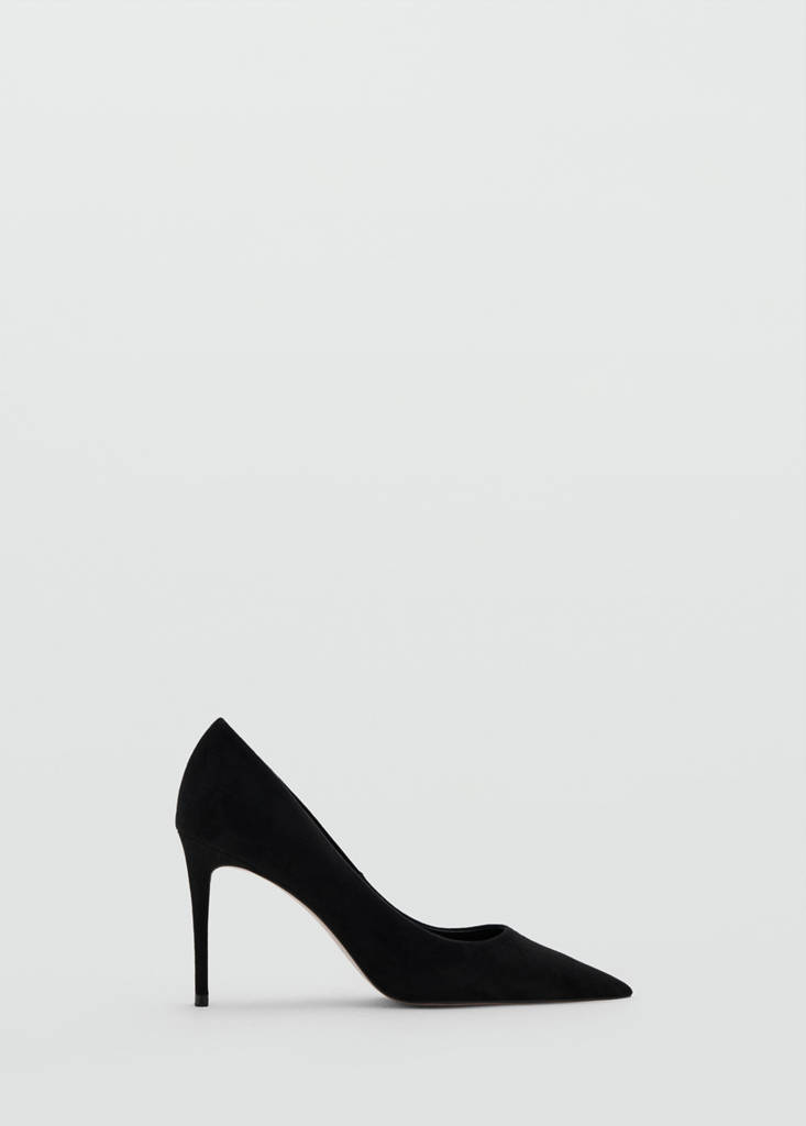 High-heeled shoes — Black