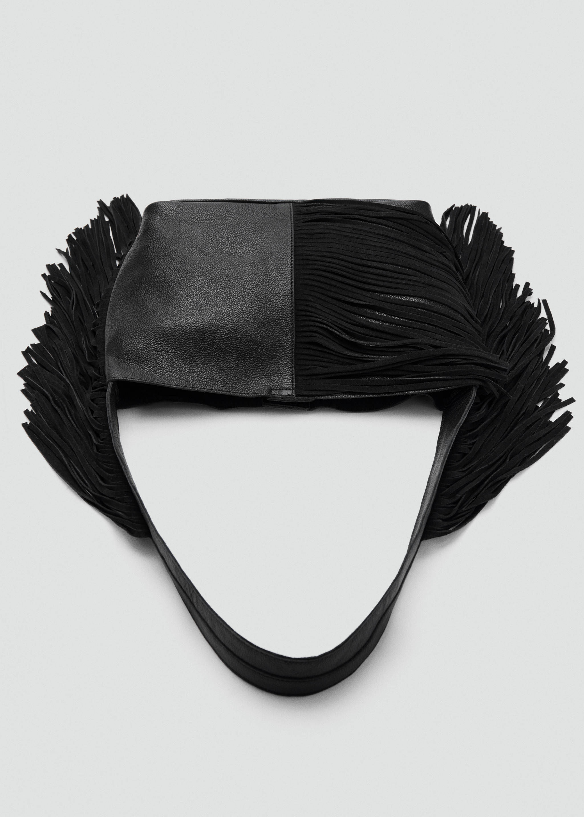 Fringed leather bag - Details of the article 1