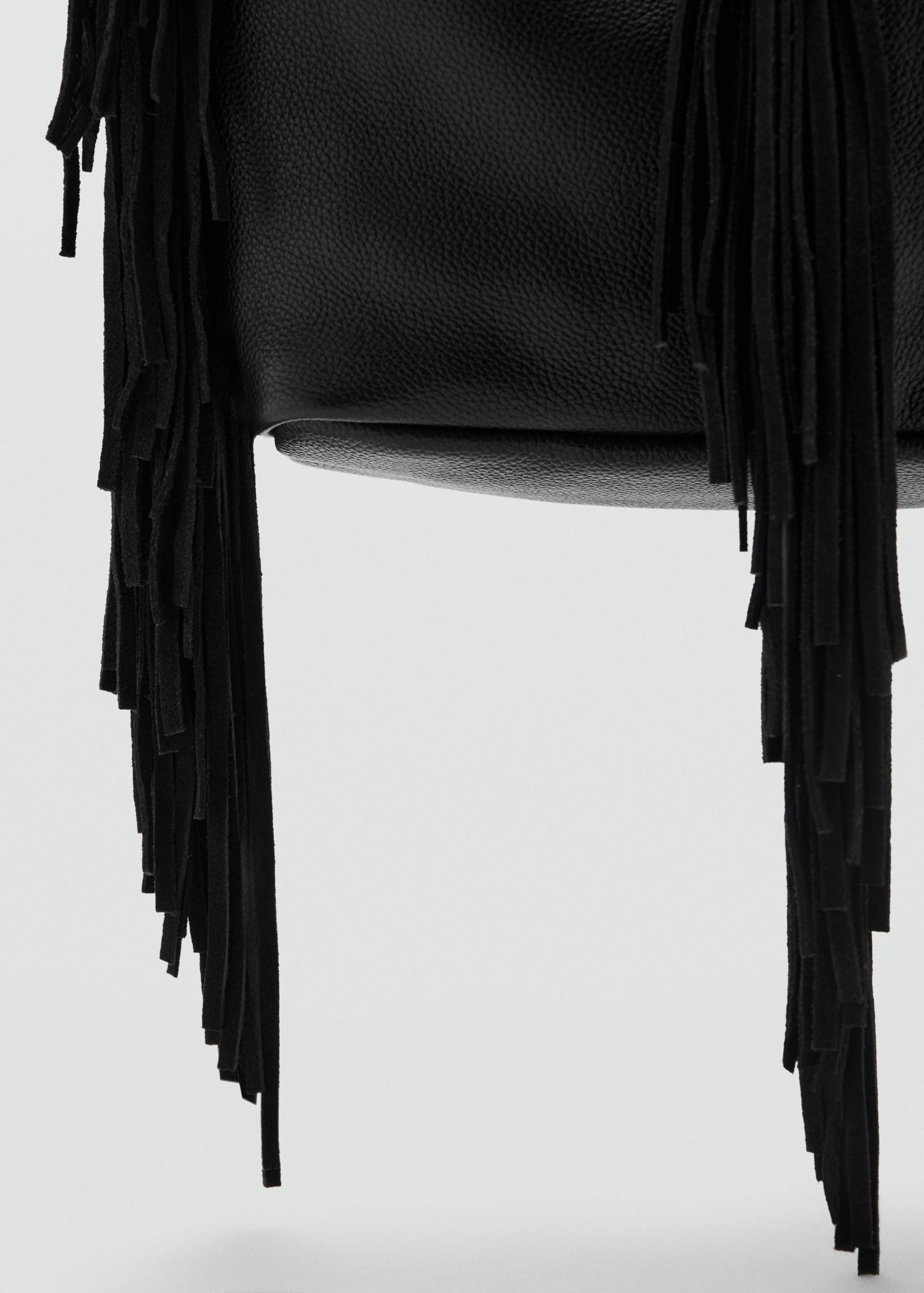 Fringed leather bag - Details of the article 2