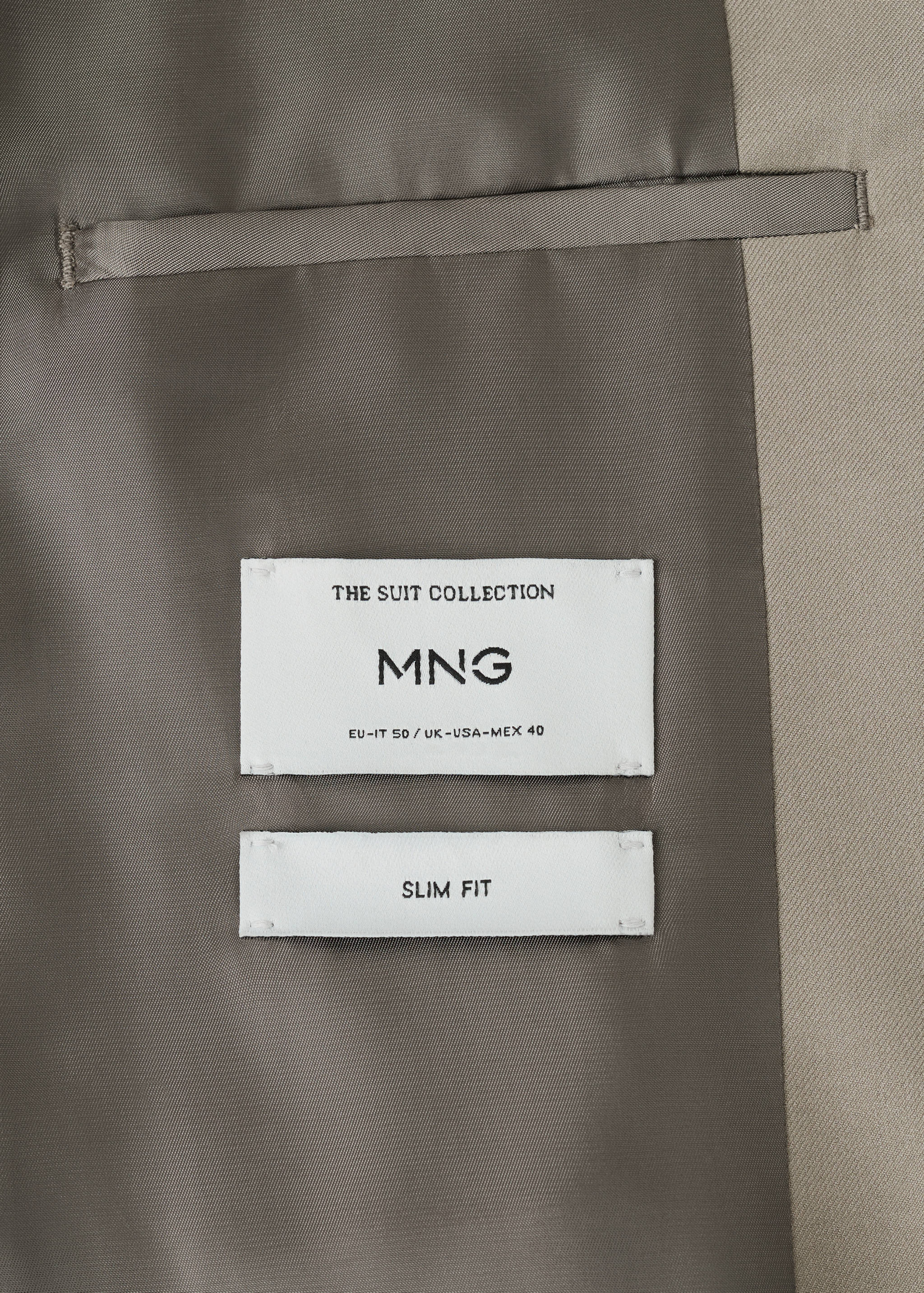 Milan slim-fit suit jacket - Details of the article 0