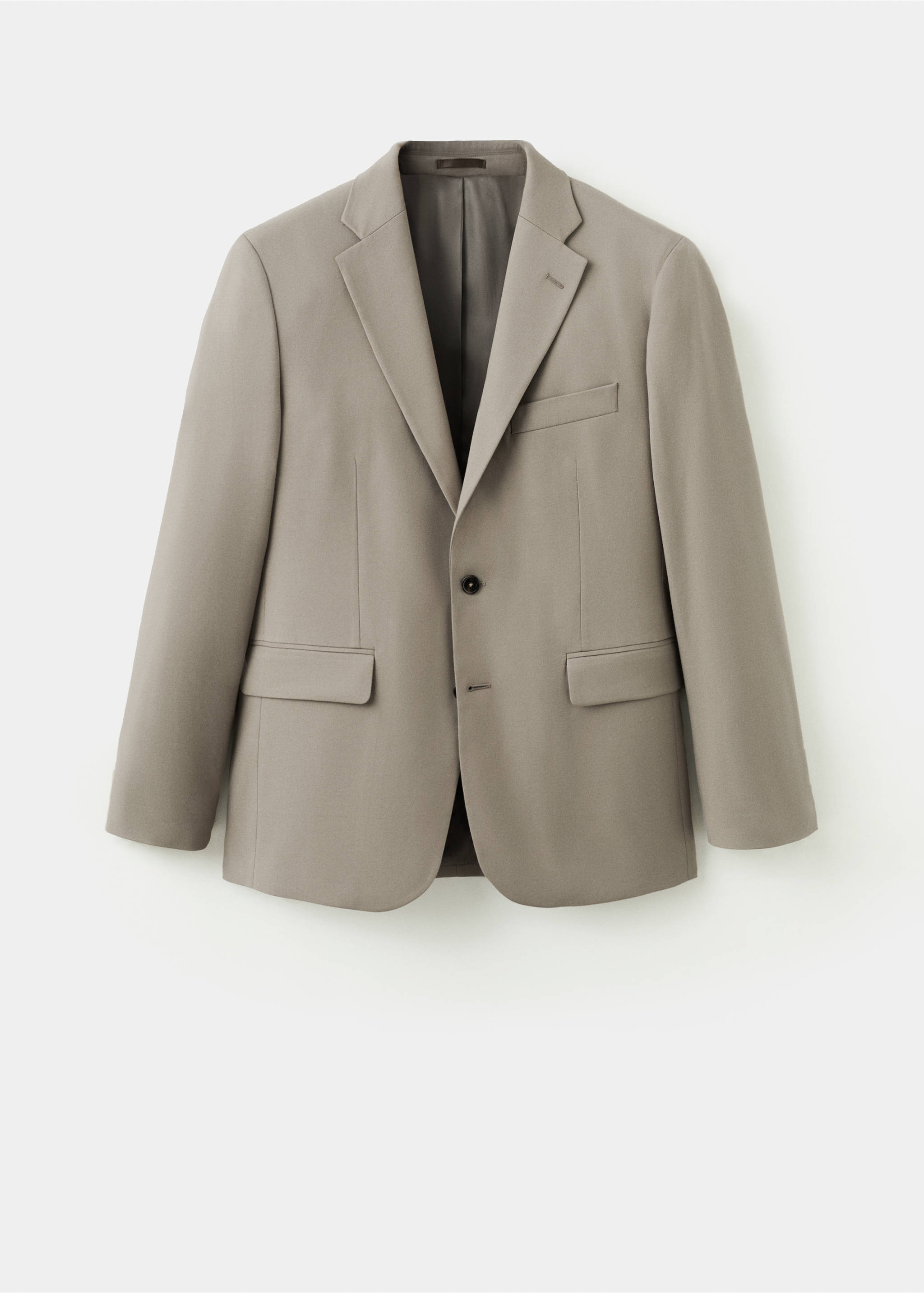 Veste costume Milán slim-fit - Article sans modèle, Gris vison. Ref: 27051223-00.
